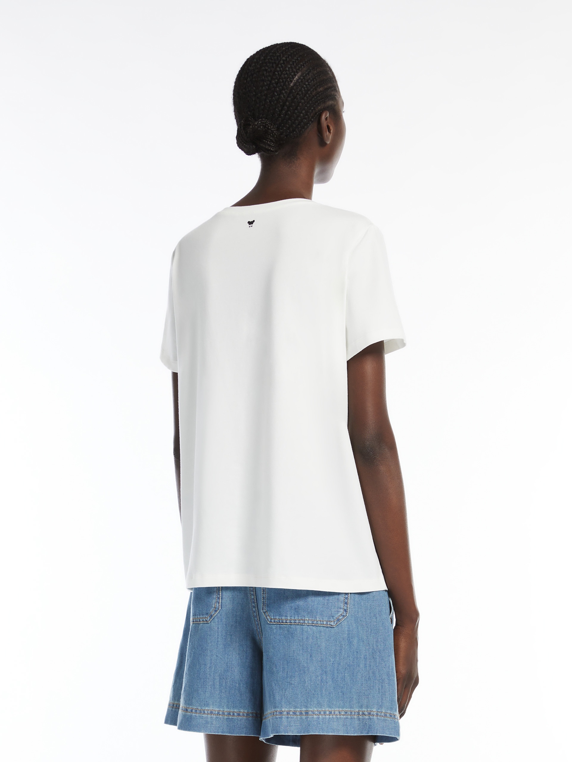 BONDENO Cotton and linen T-shirt - 4
