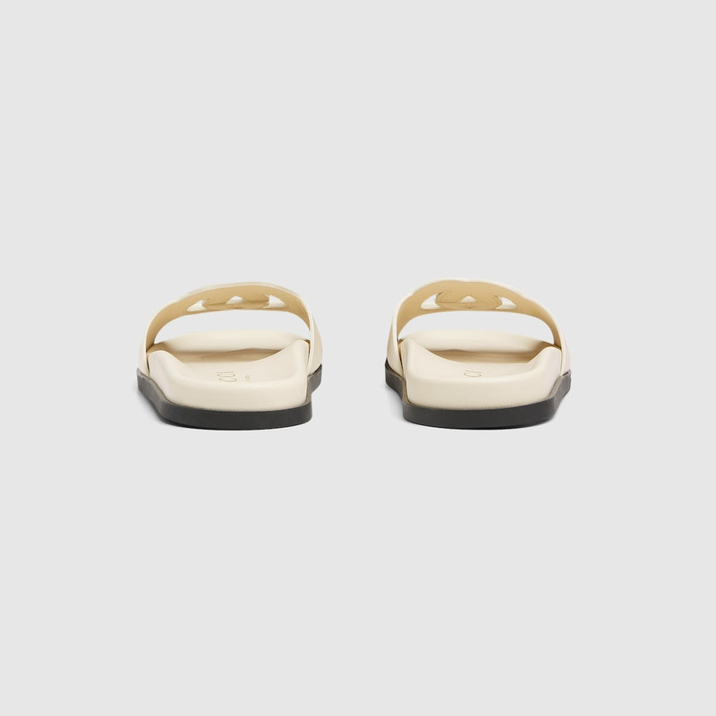 GUCCI Women's Interlocking G slide sandal outlook