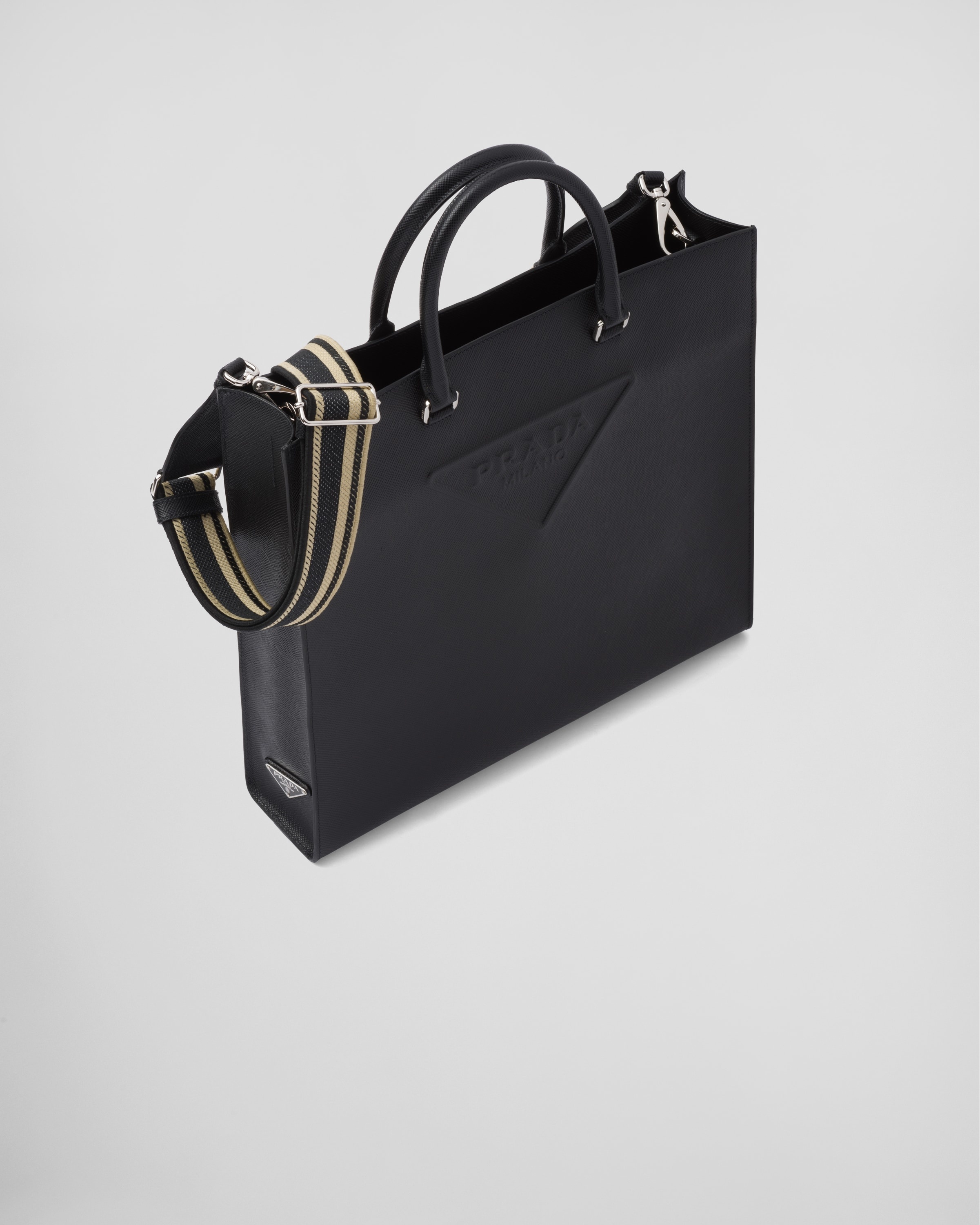 Saffiano leather Tote - 3