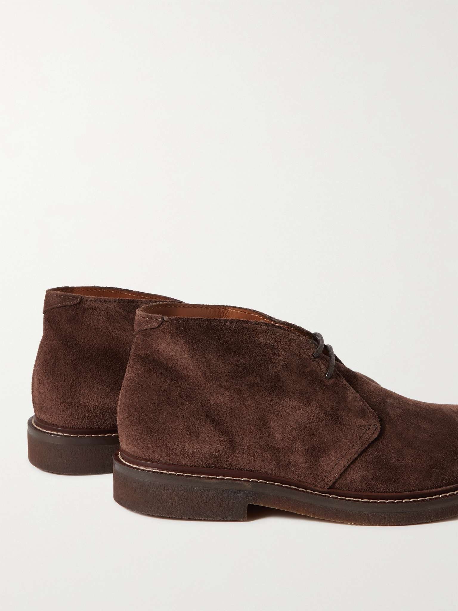 Suede Chukka Boots - 5