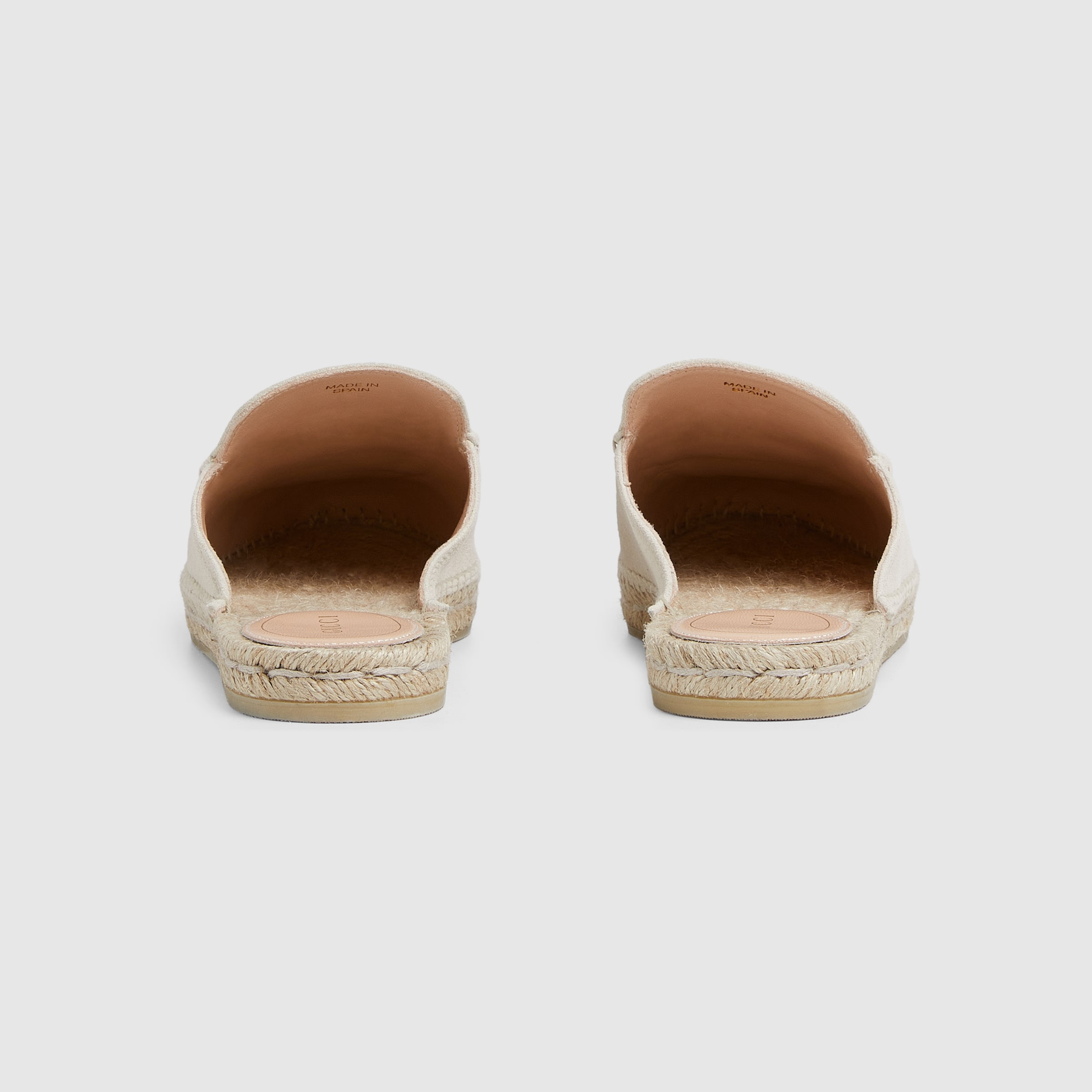 Women's espadrille mule with Horsebit - 4