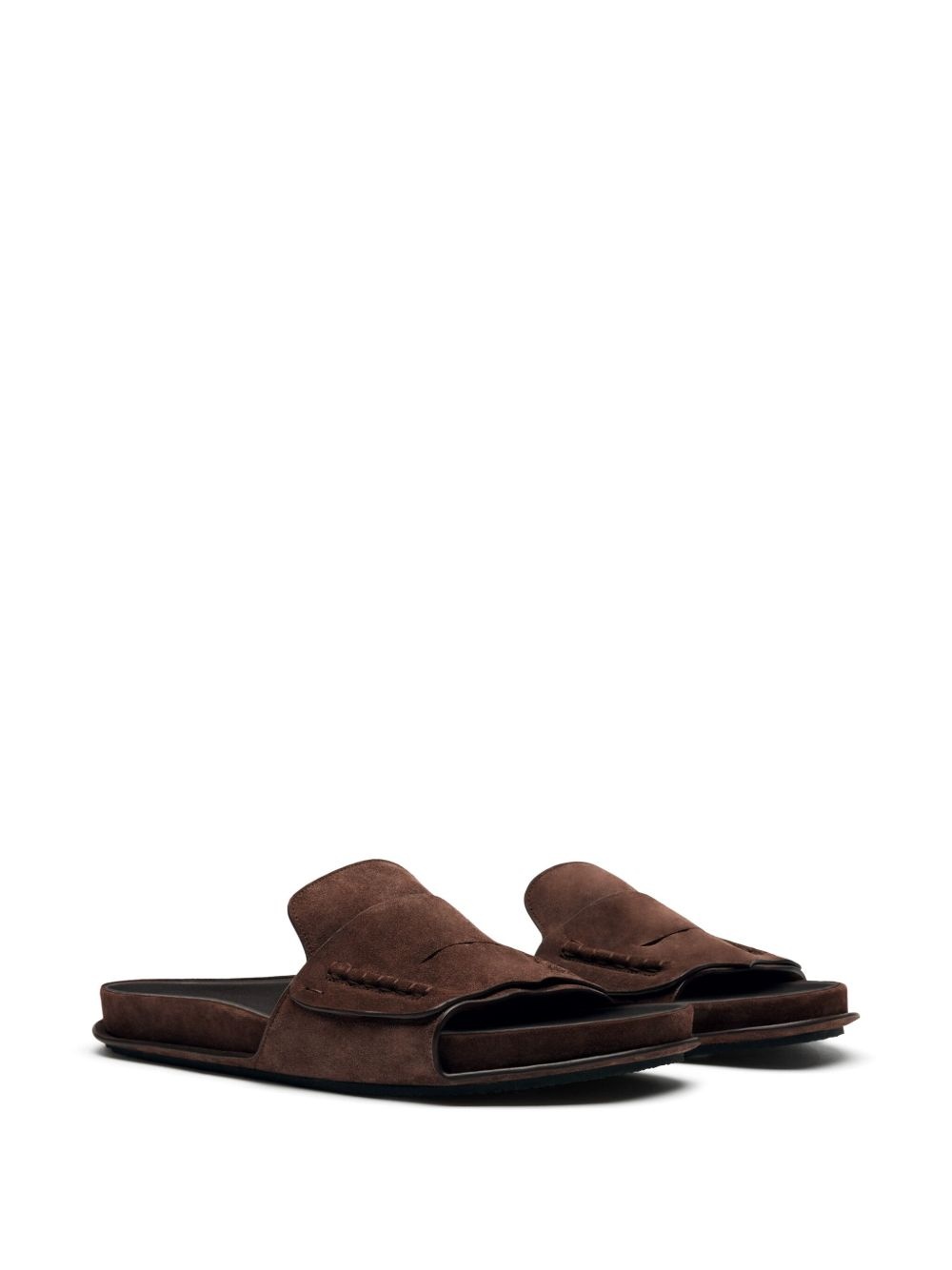 suede slides - 2