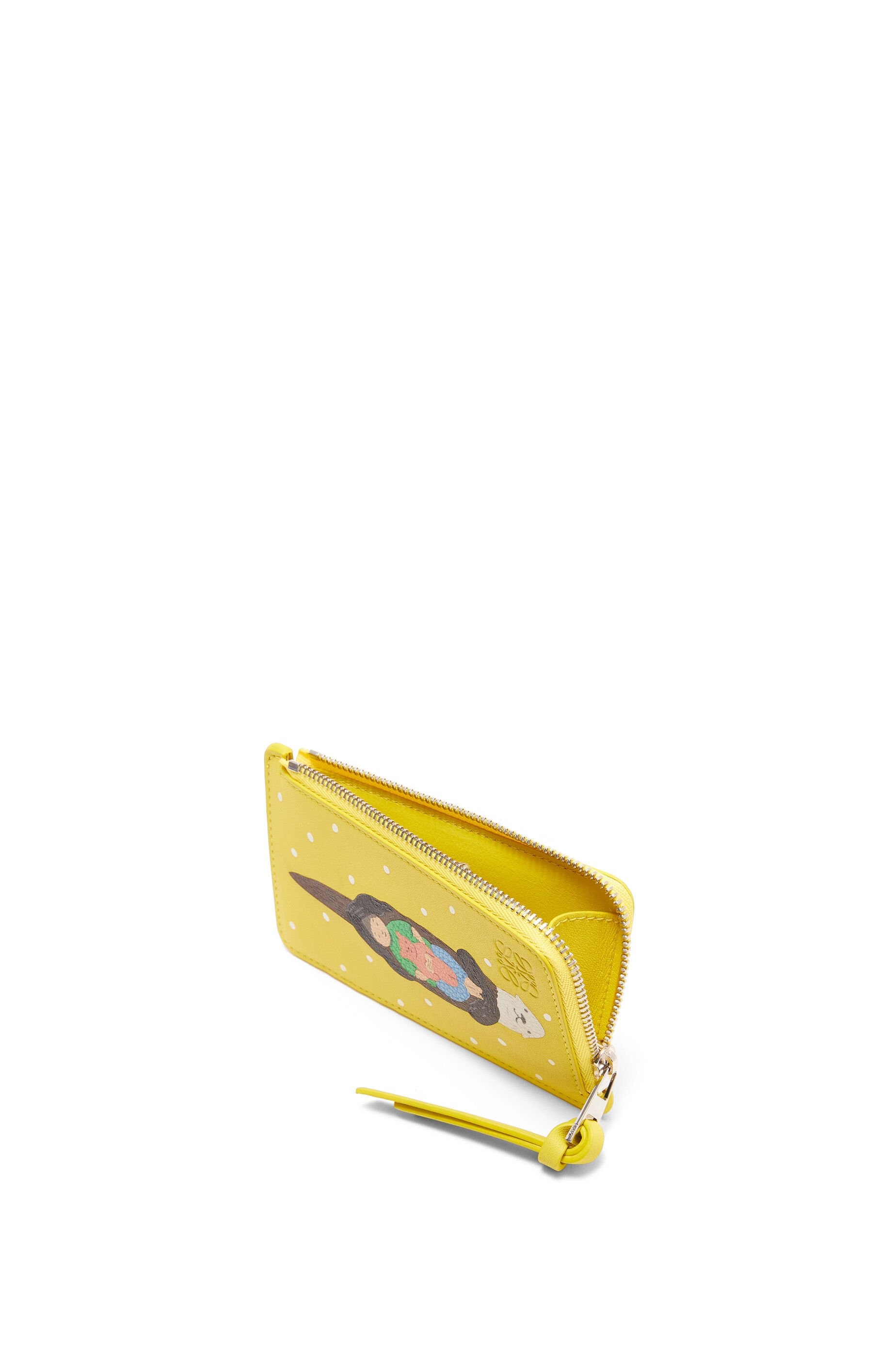Otter coin cardholder in satin calfskin - 3