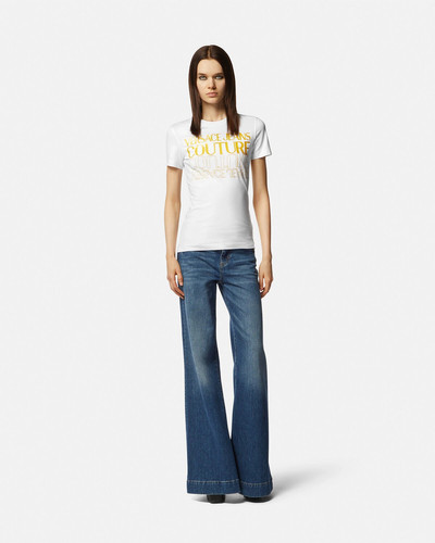 VERSACE JEANS COUTURE Upside Down Logo T-Shirt outlook