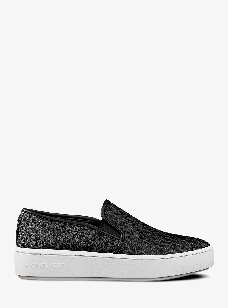 Teddi Signature Logo Slip-On Sneaker - 1