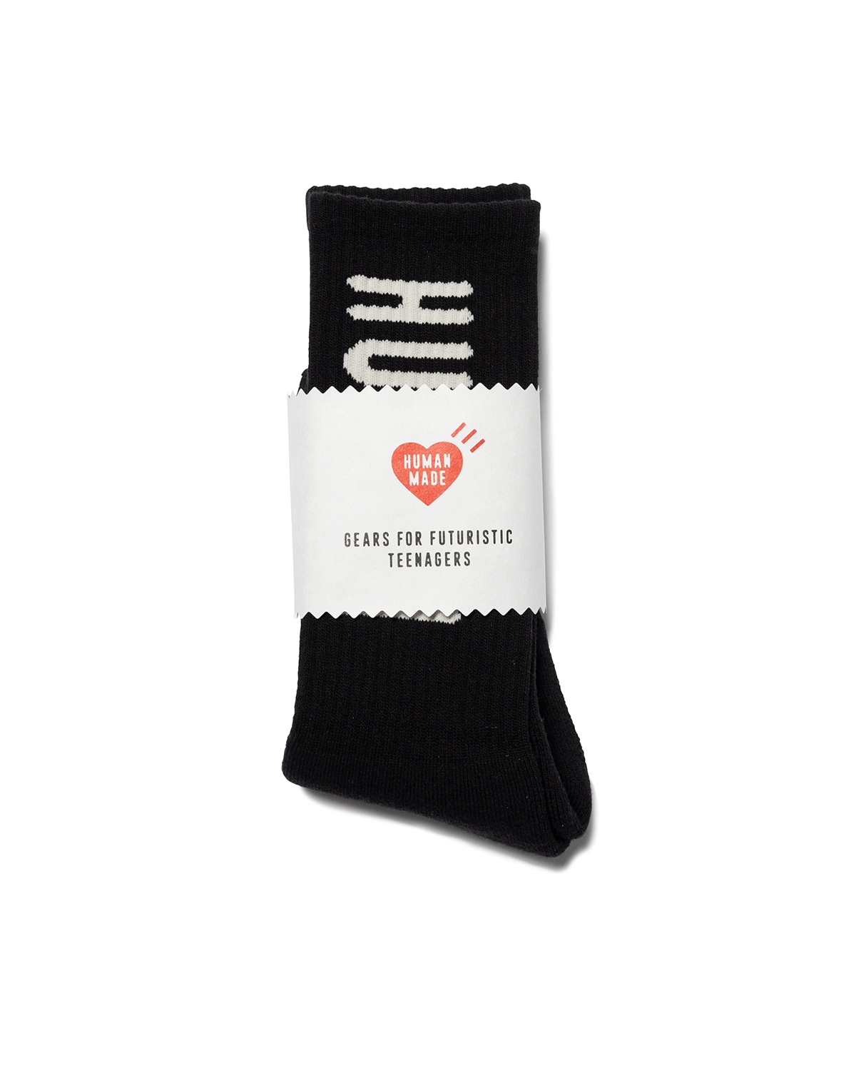 HM Logo Socks Black - 3