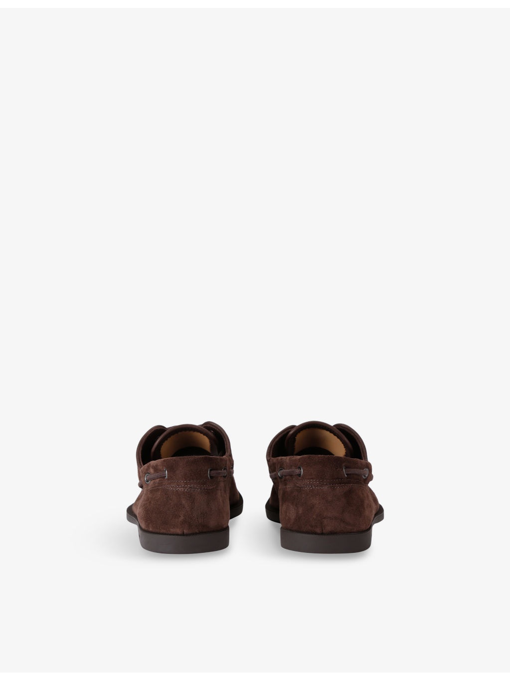Foil Suede Boat Shoes - 4