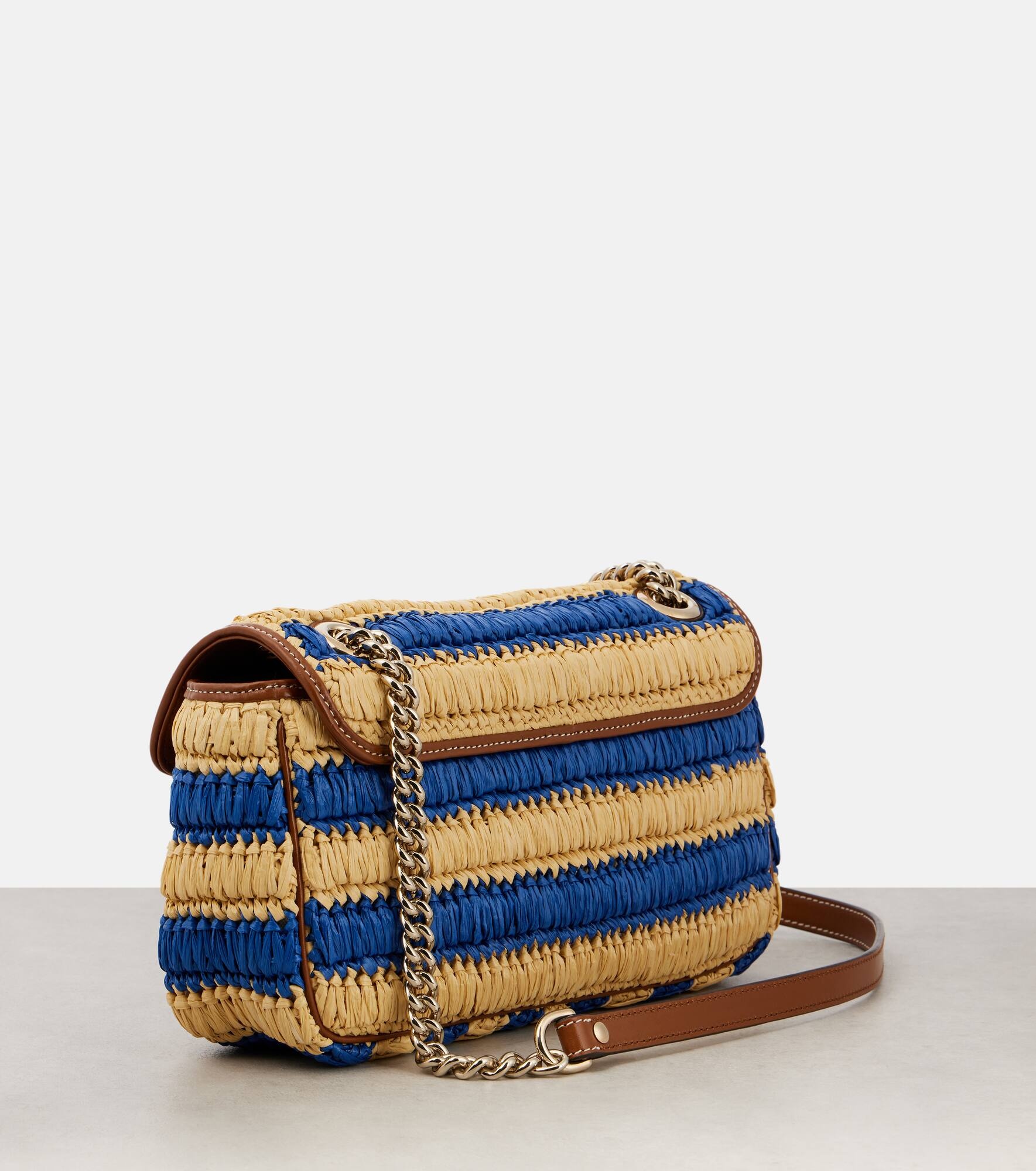 GG Marmont Small striped shoulder bag - 4