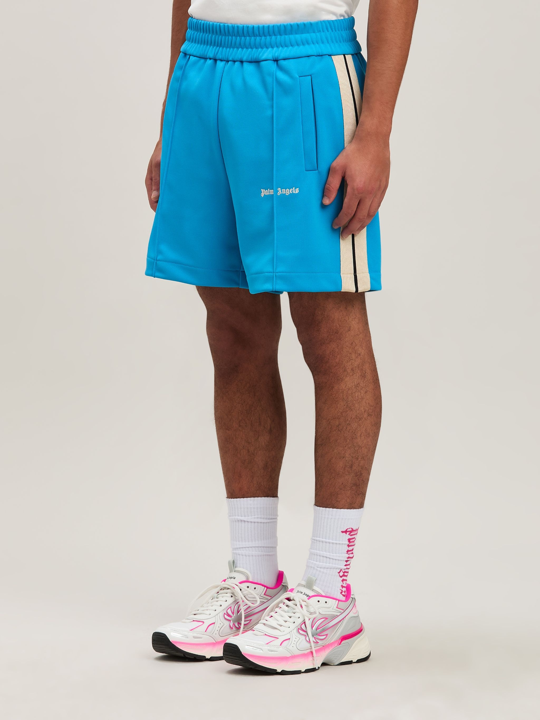 Classic logo Track shorts - 4