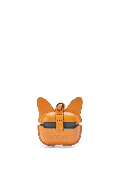 Loewe Tiger AirPod Pro case in smooth calfskin outlook