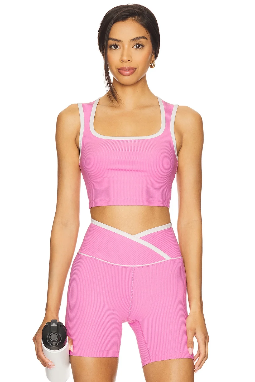 Ribbed Diana Sports Bra - 1