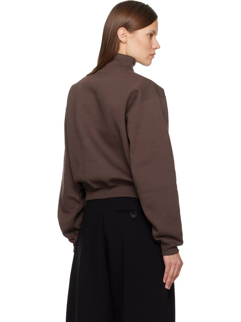 Brown 'Le Camionneur Gros Grain' Sweatshirt 3