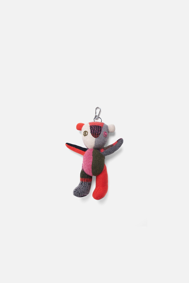 BEAR PATCHWORK KEYCHAIN 1