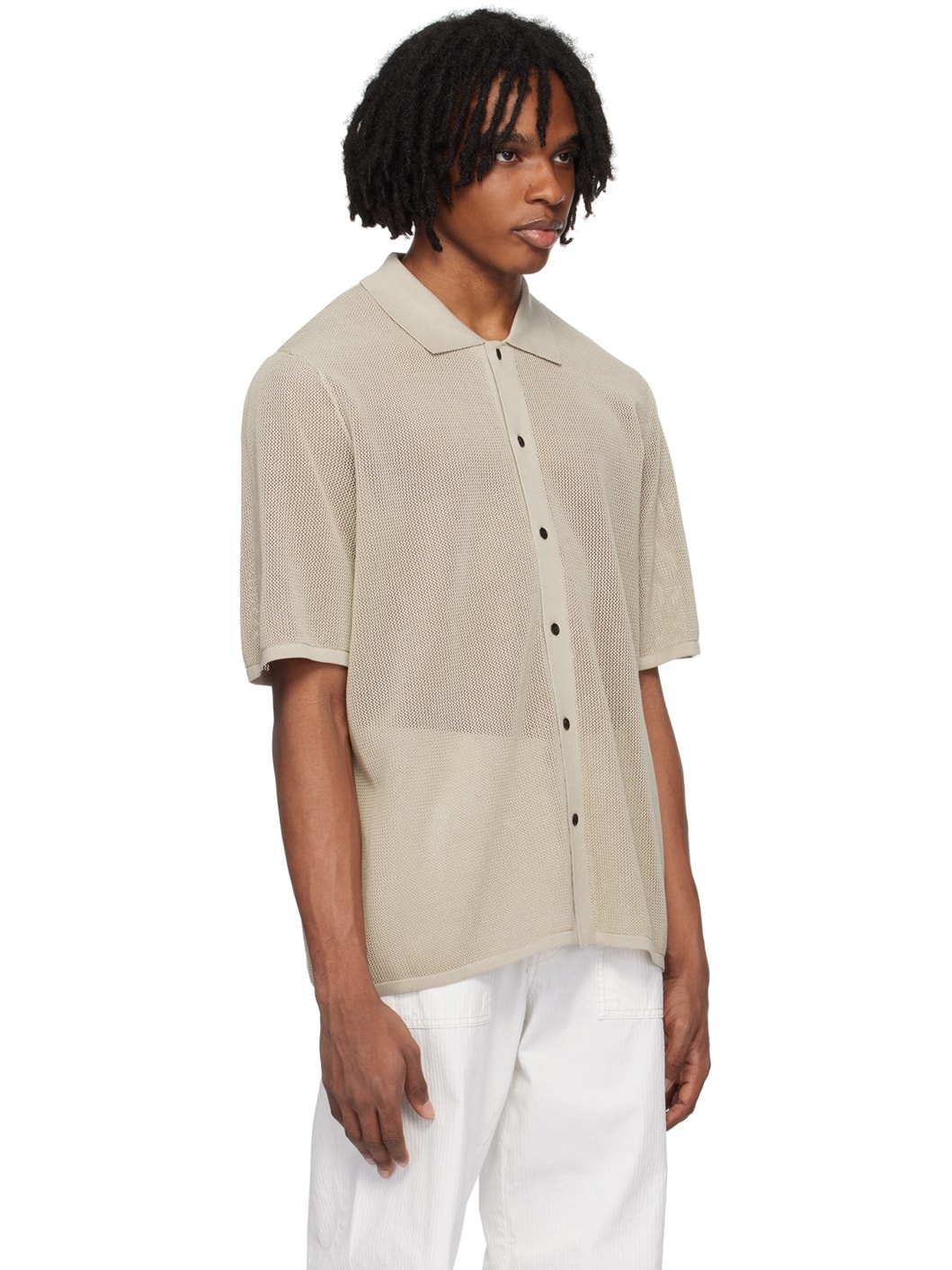 Taupe Payton Shirt - 2