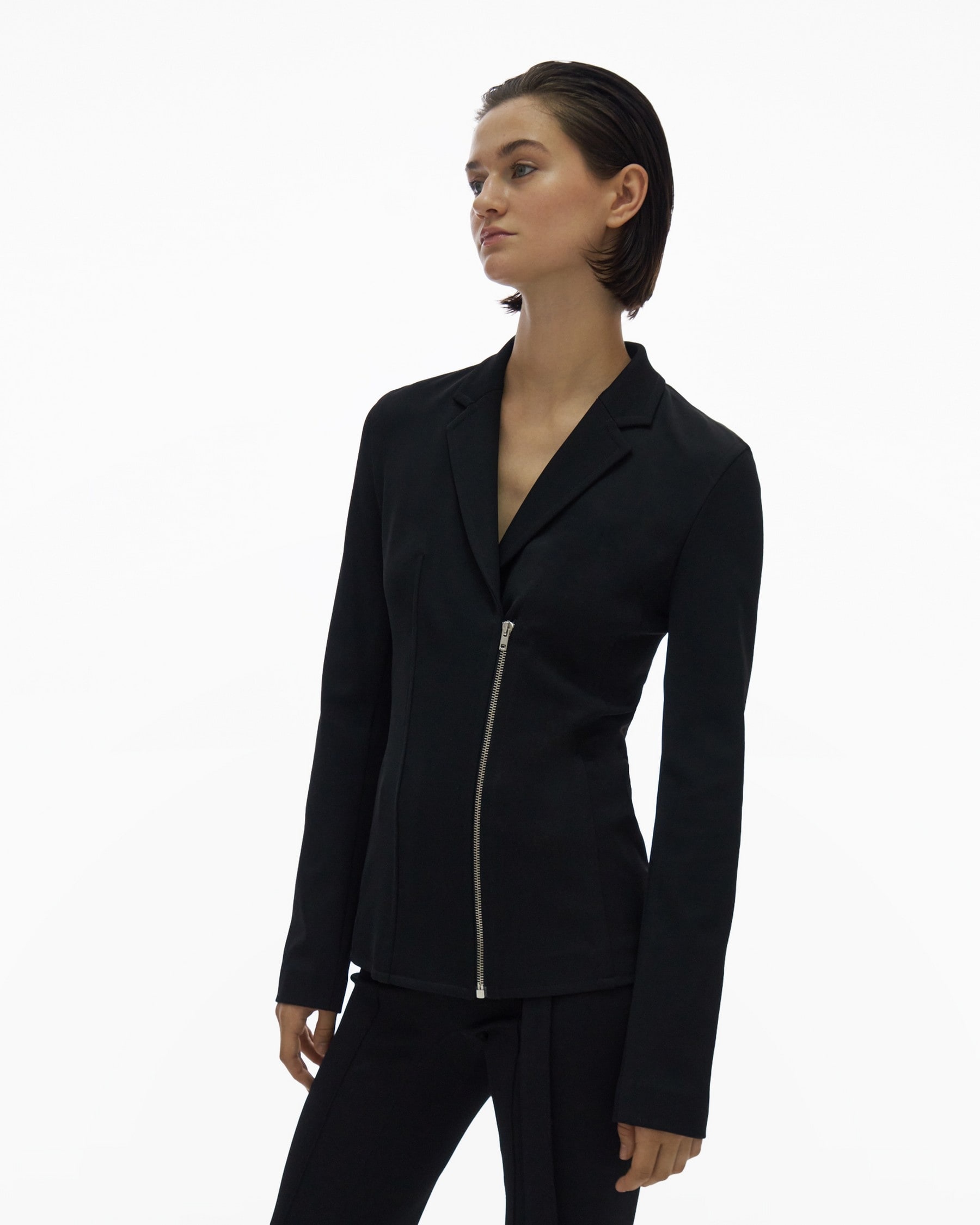COMPACT RIB BLAZER - 5