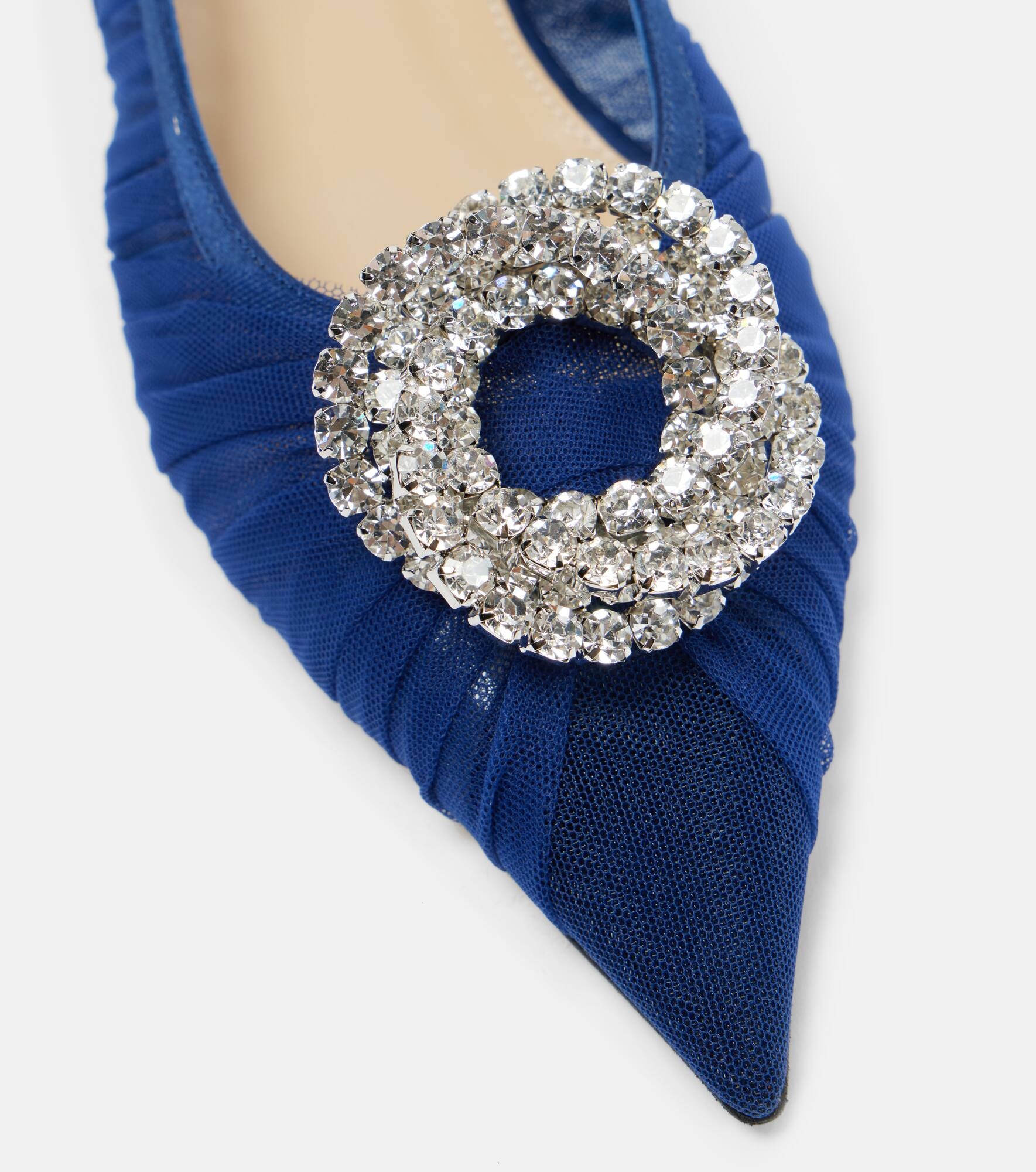Galaxy embellished slingback flats - 5