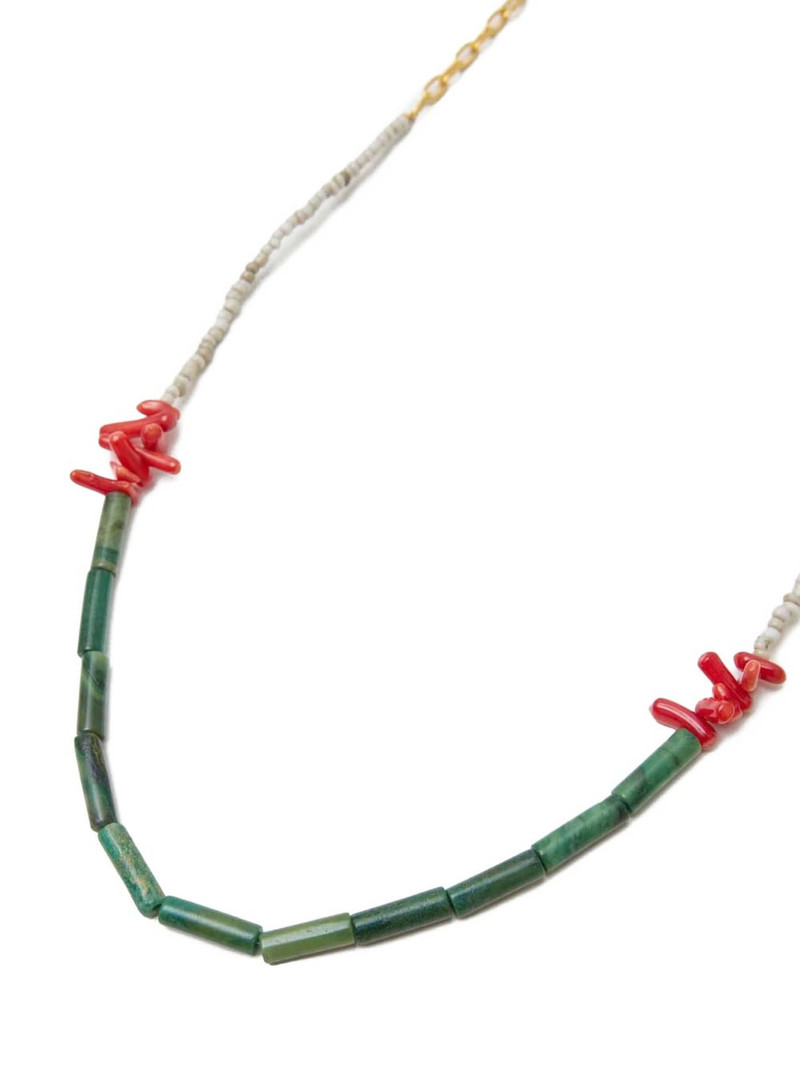 UNDERCOVER beaded chain necklace outlook