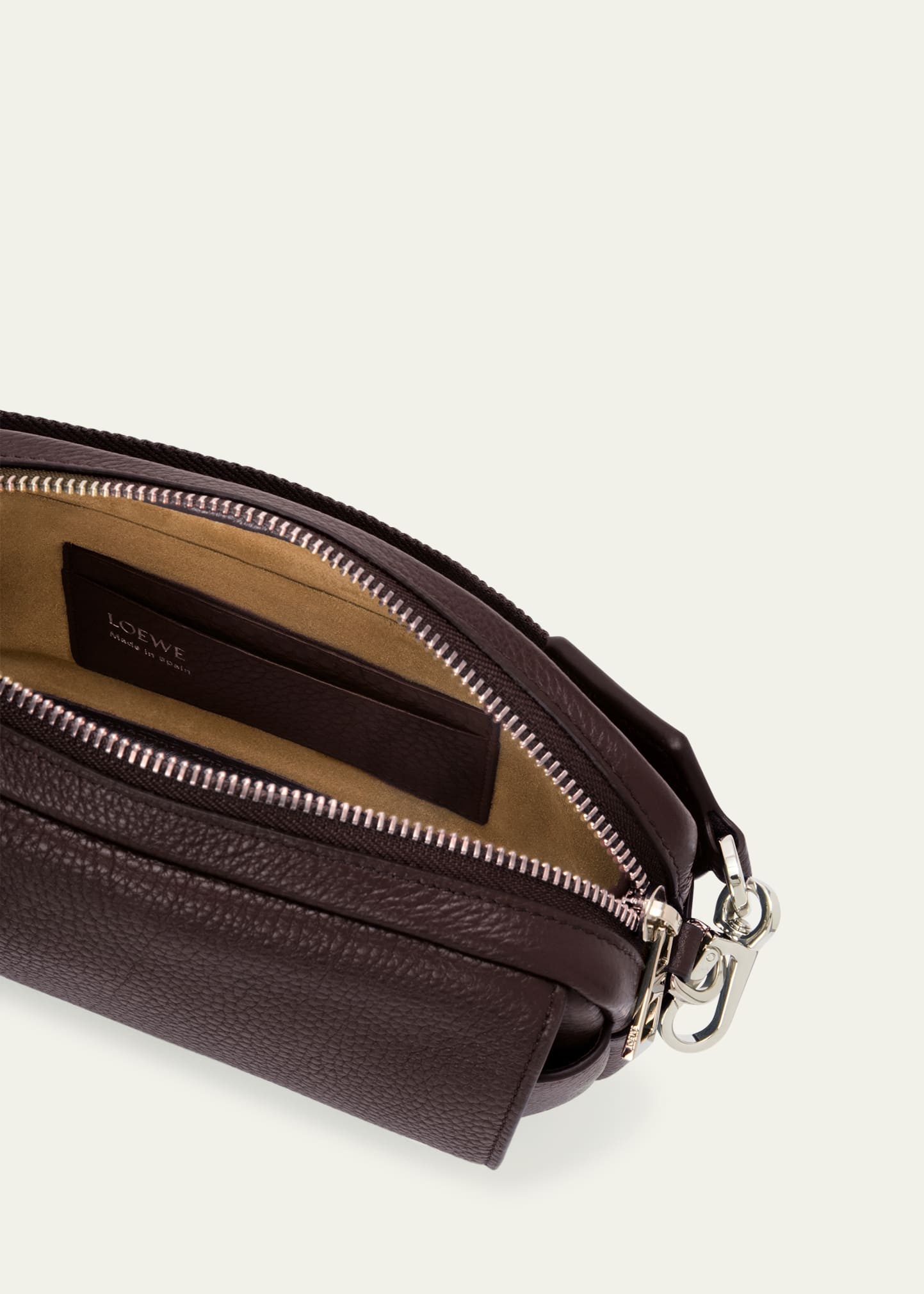 Men's Pebble Leather Camera Bag - 4