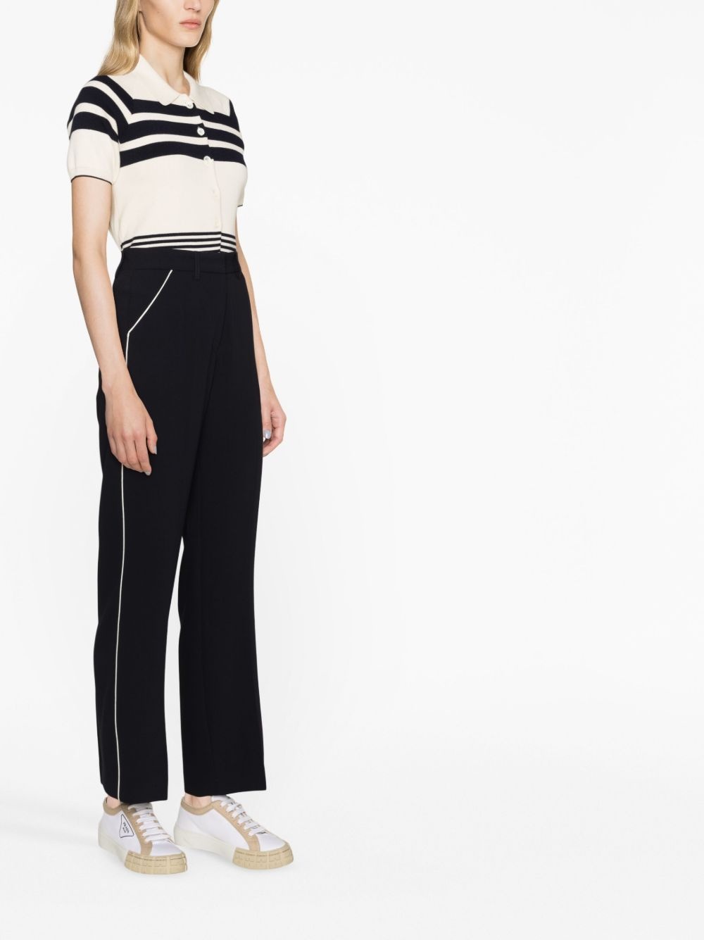 straight-leg trousers - 4