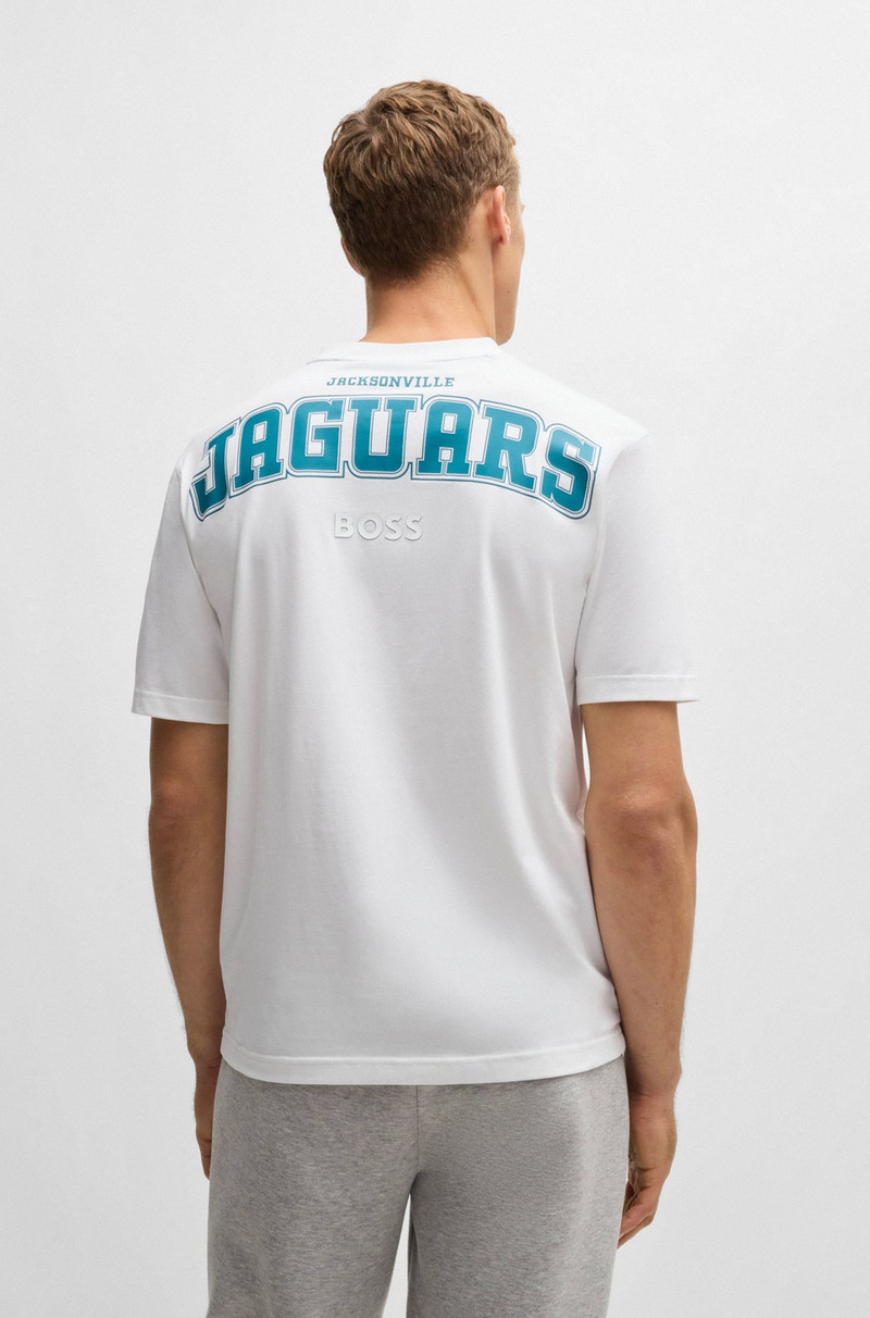 BOSS X NFL STRETCH-COTTON T-SHIRT WITH SPECIAL BRANDING 5