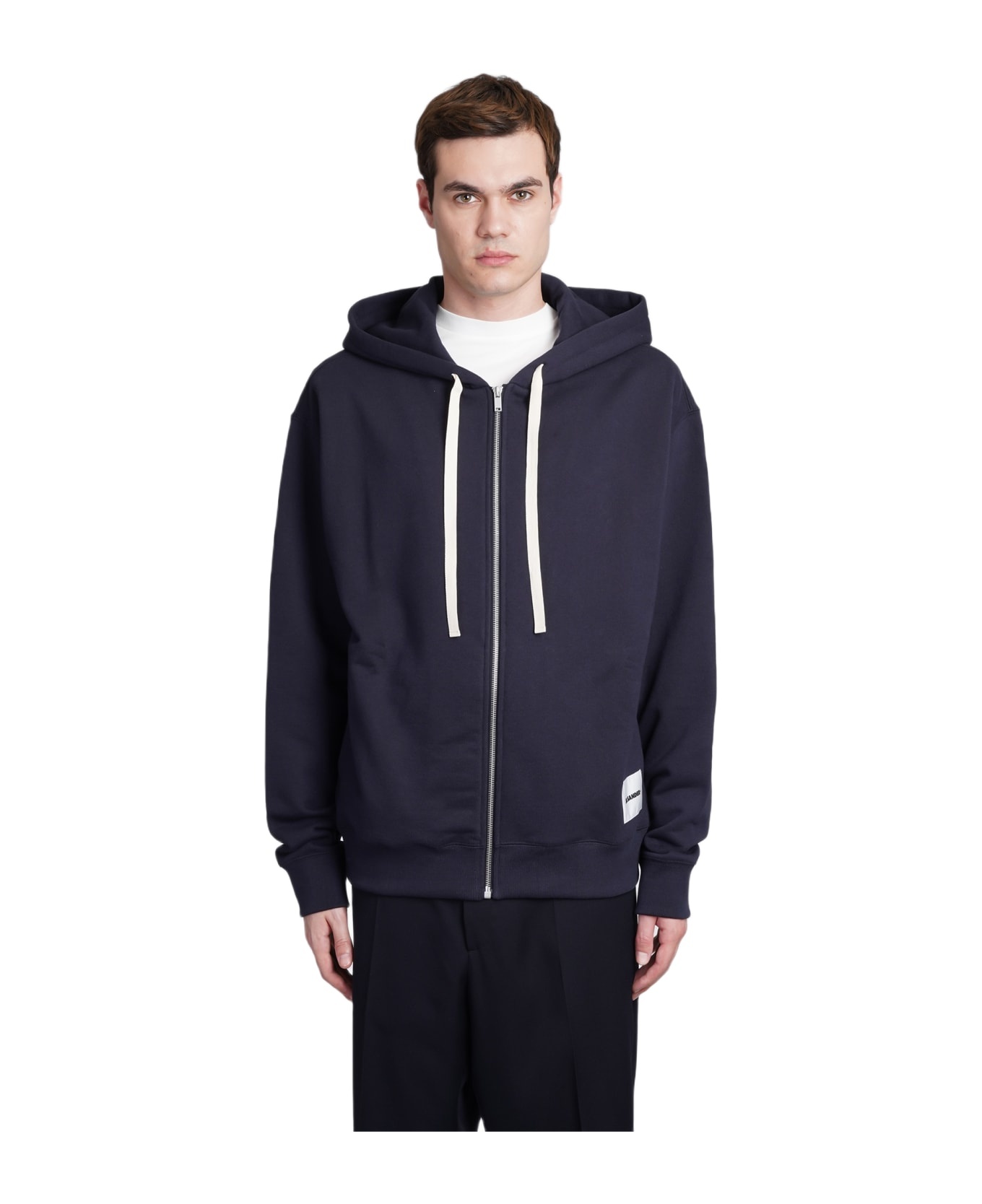 Sweatshirt In Blue Cotton - 1