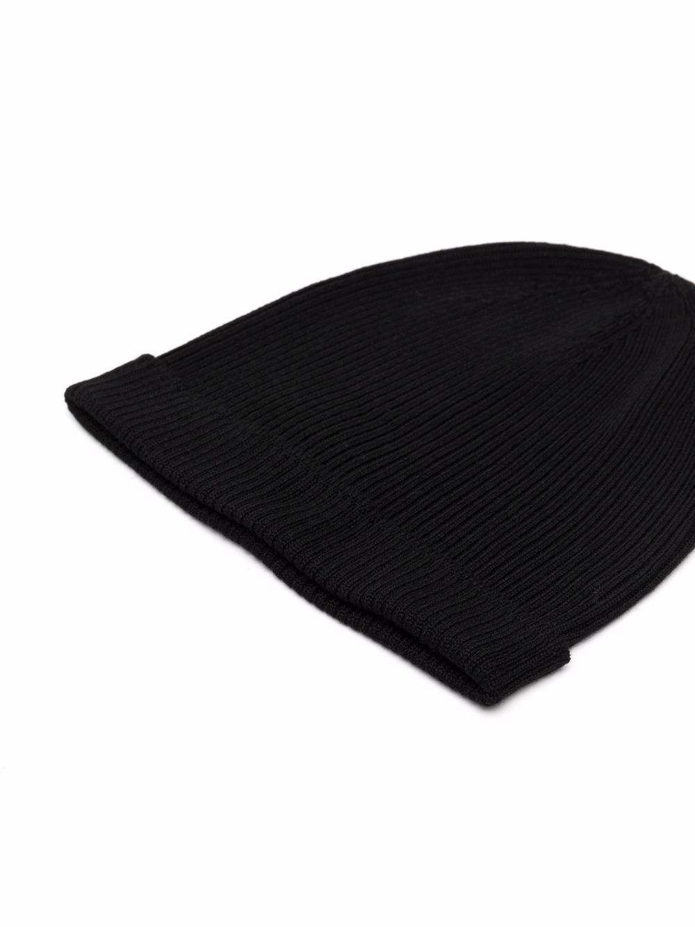 ribbed-knit wool beanie - 2