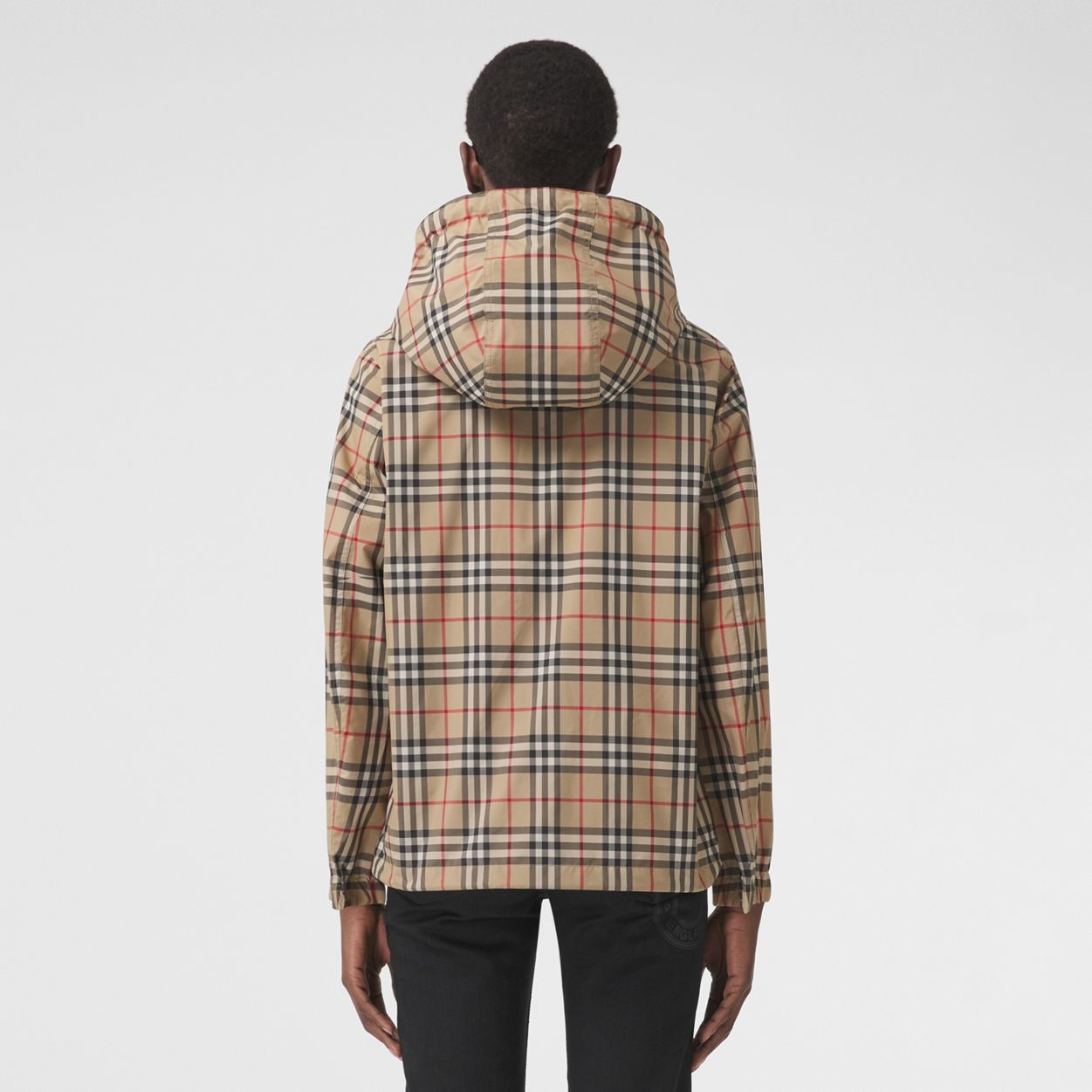 Vintage Check Hooded Jacket - 3