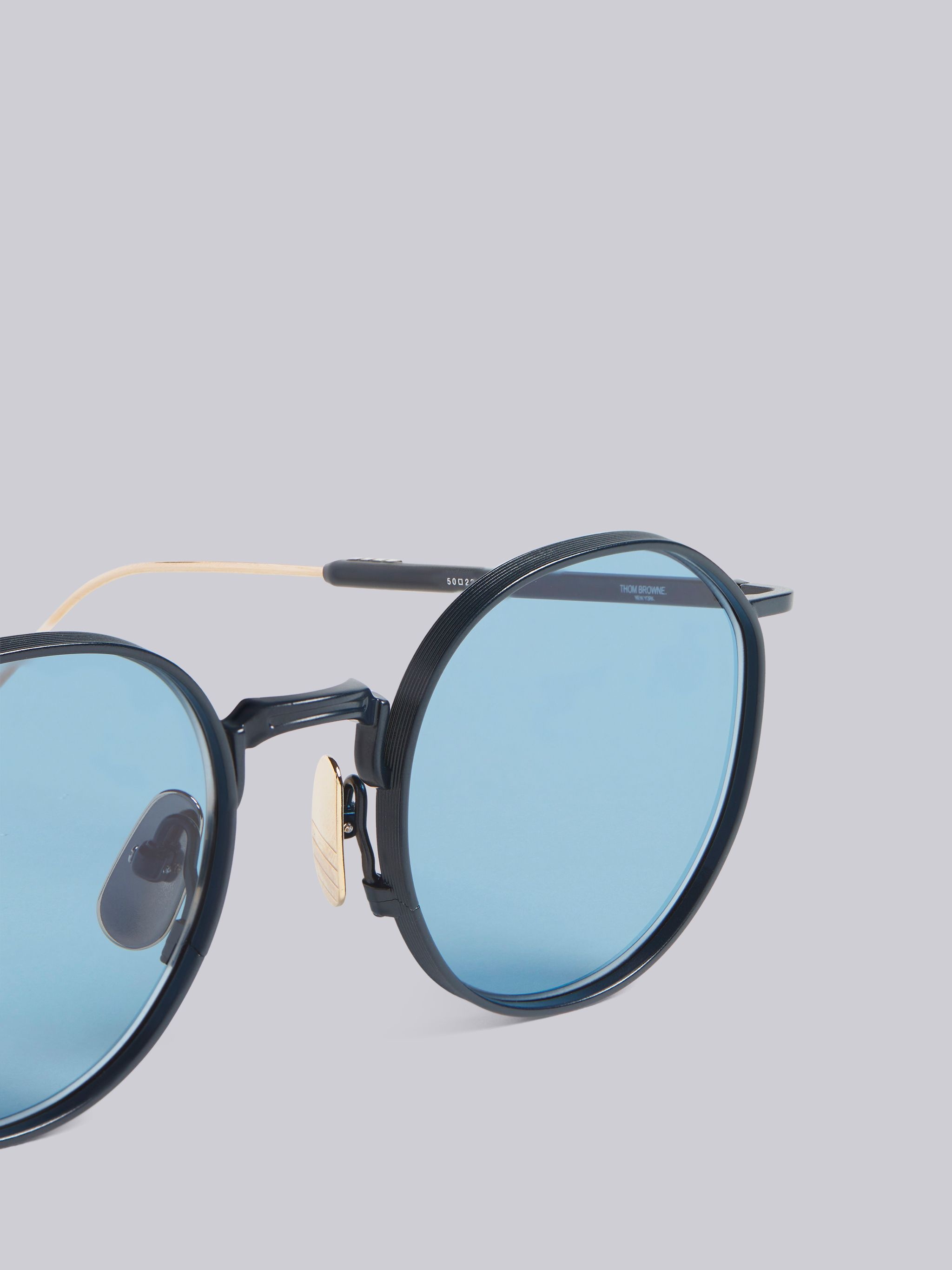 TB125 - Navy And Blue Pantos Sunglasses - 2