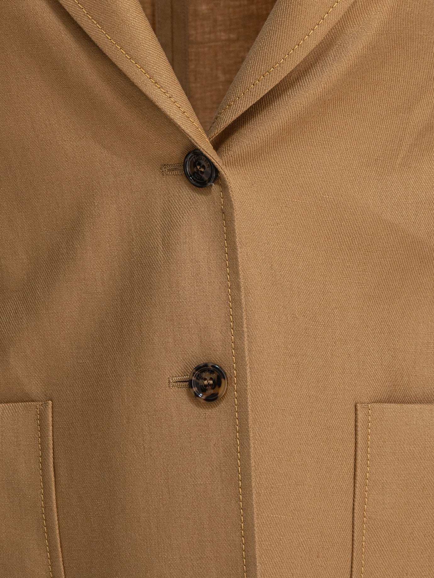 Max Mara Women Single-Breasted Linen Blazer - 3