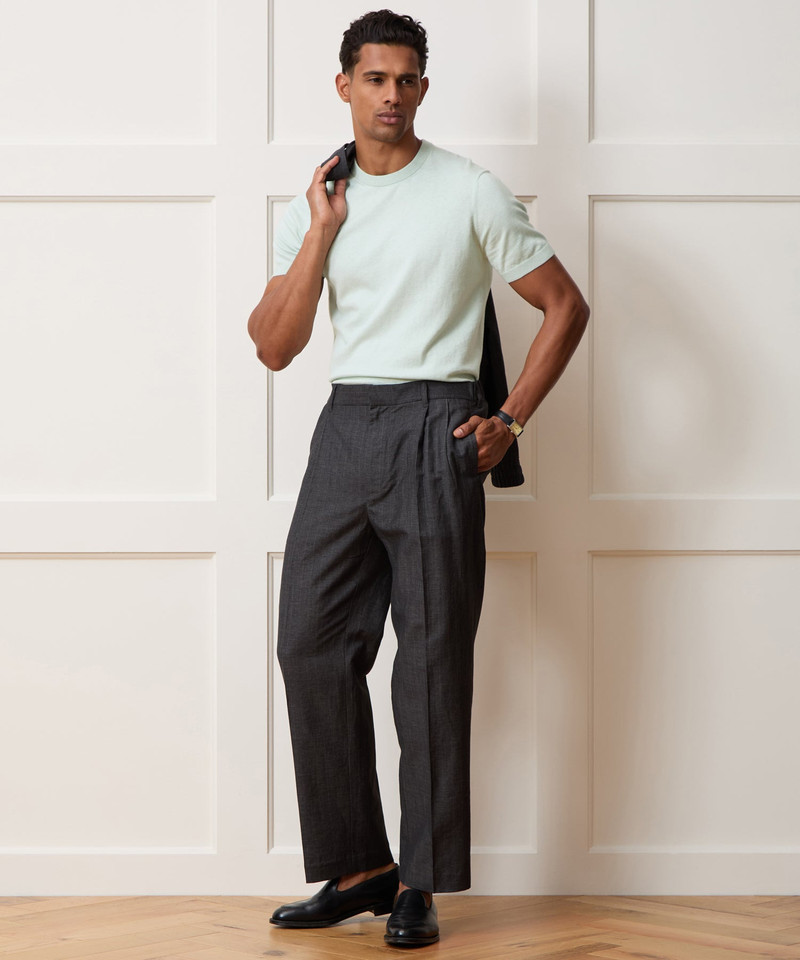 Cotton-Cashmere Sweater Tee 5
