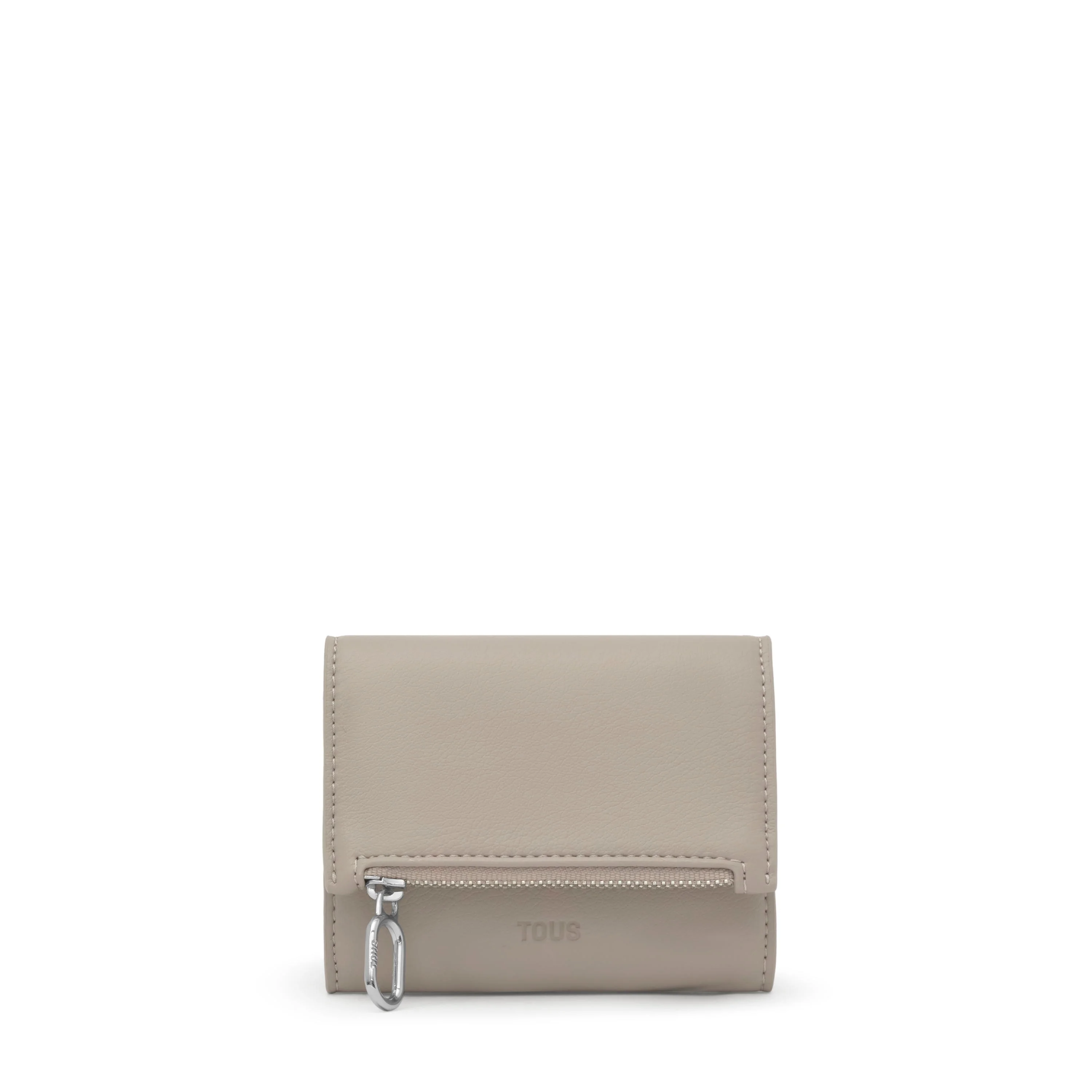 Small taupe-colored Wallet TOUS City - 1