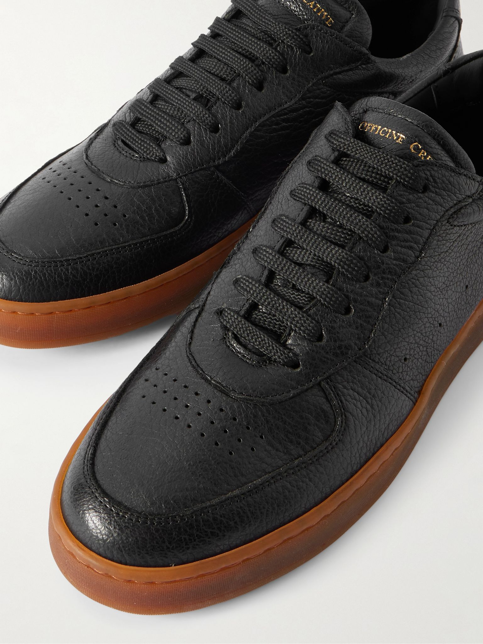 Asset 001 Deerskin Sneakers Black - 5