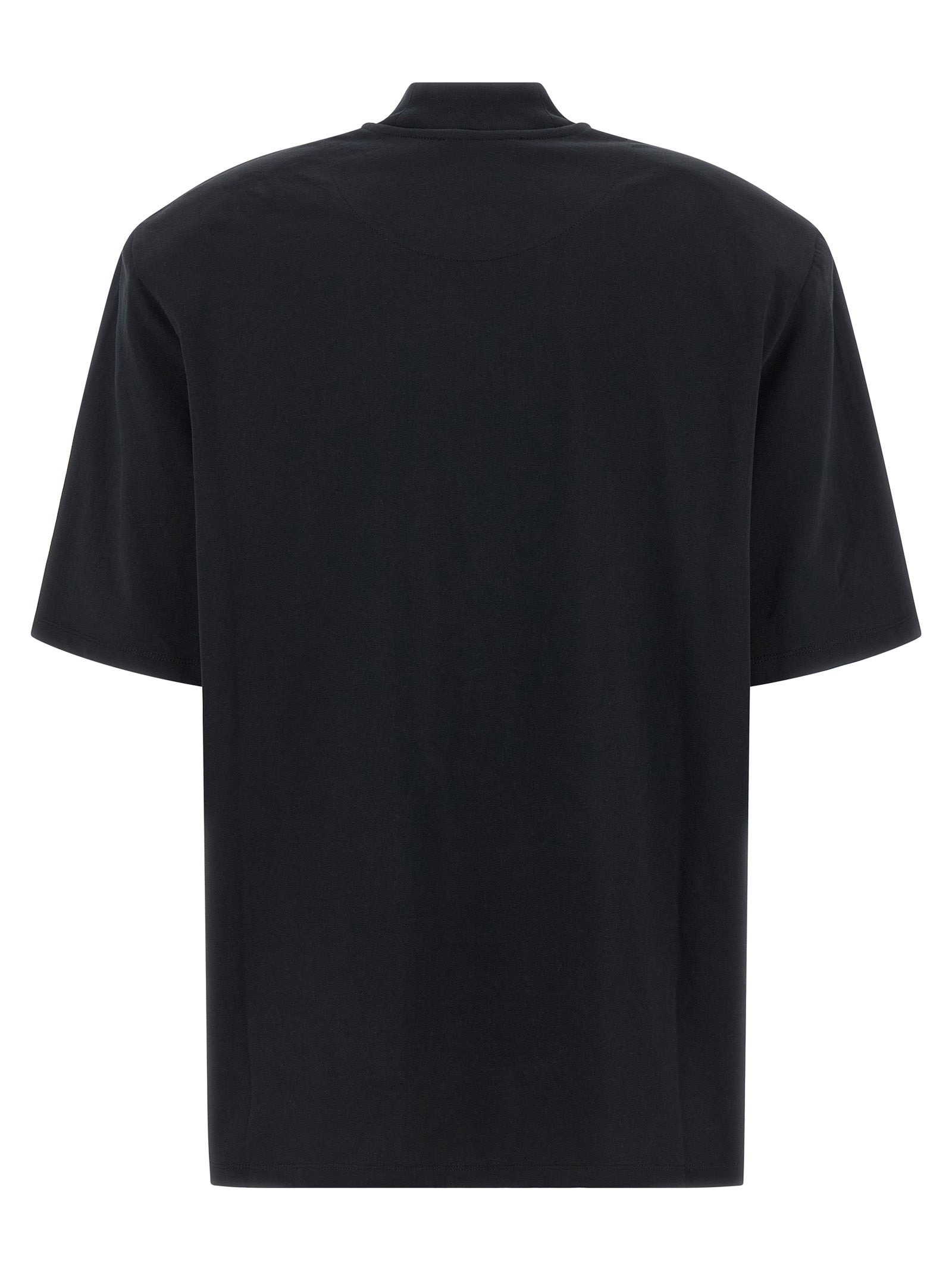 Maxi Shoulder Strap T-Shirt Black - 2