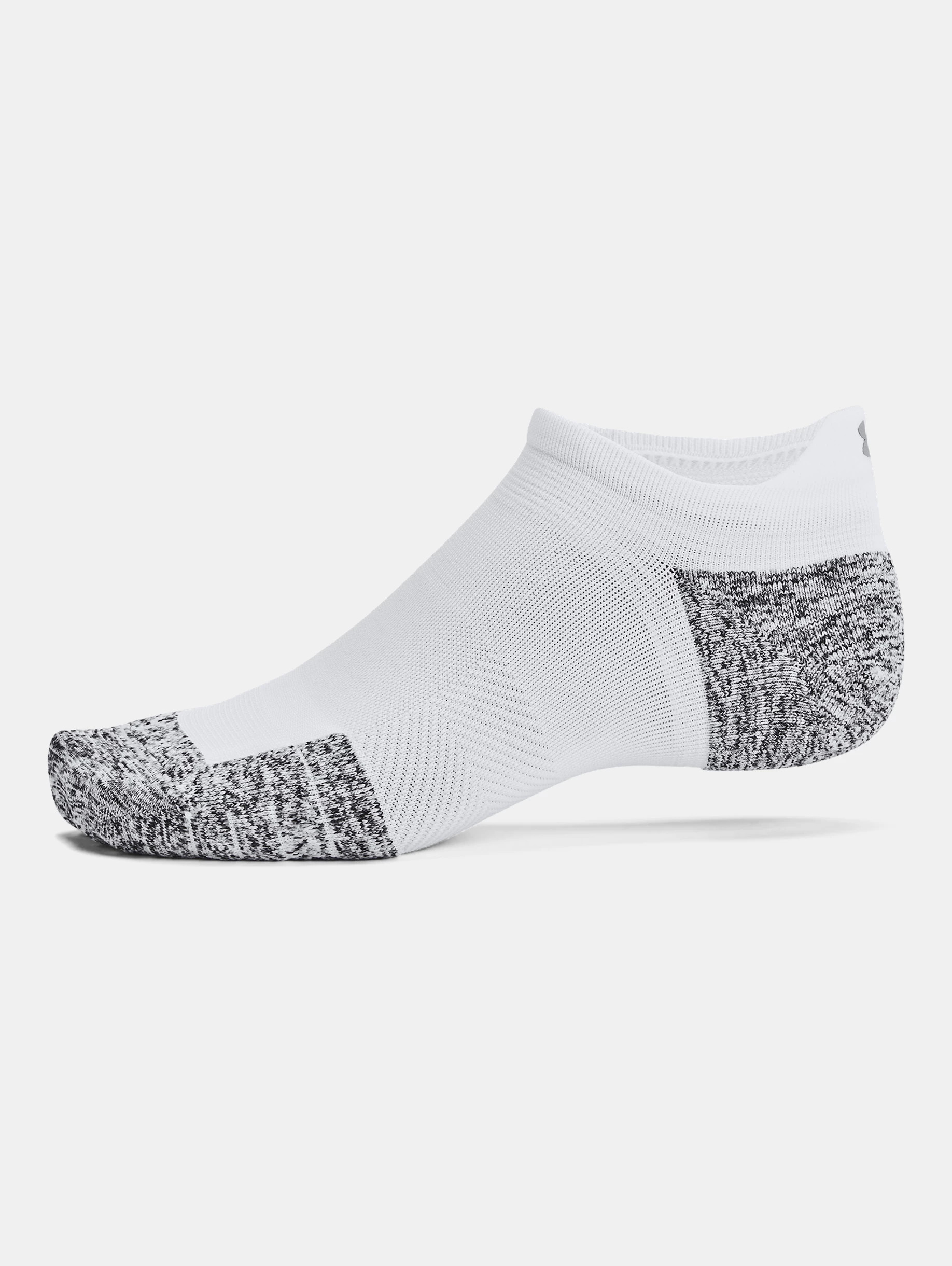 Unisex UA ArmourDry® Run Cushion 3-Pack No Show Socks - 4