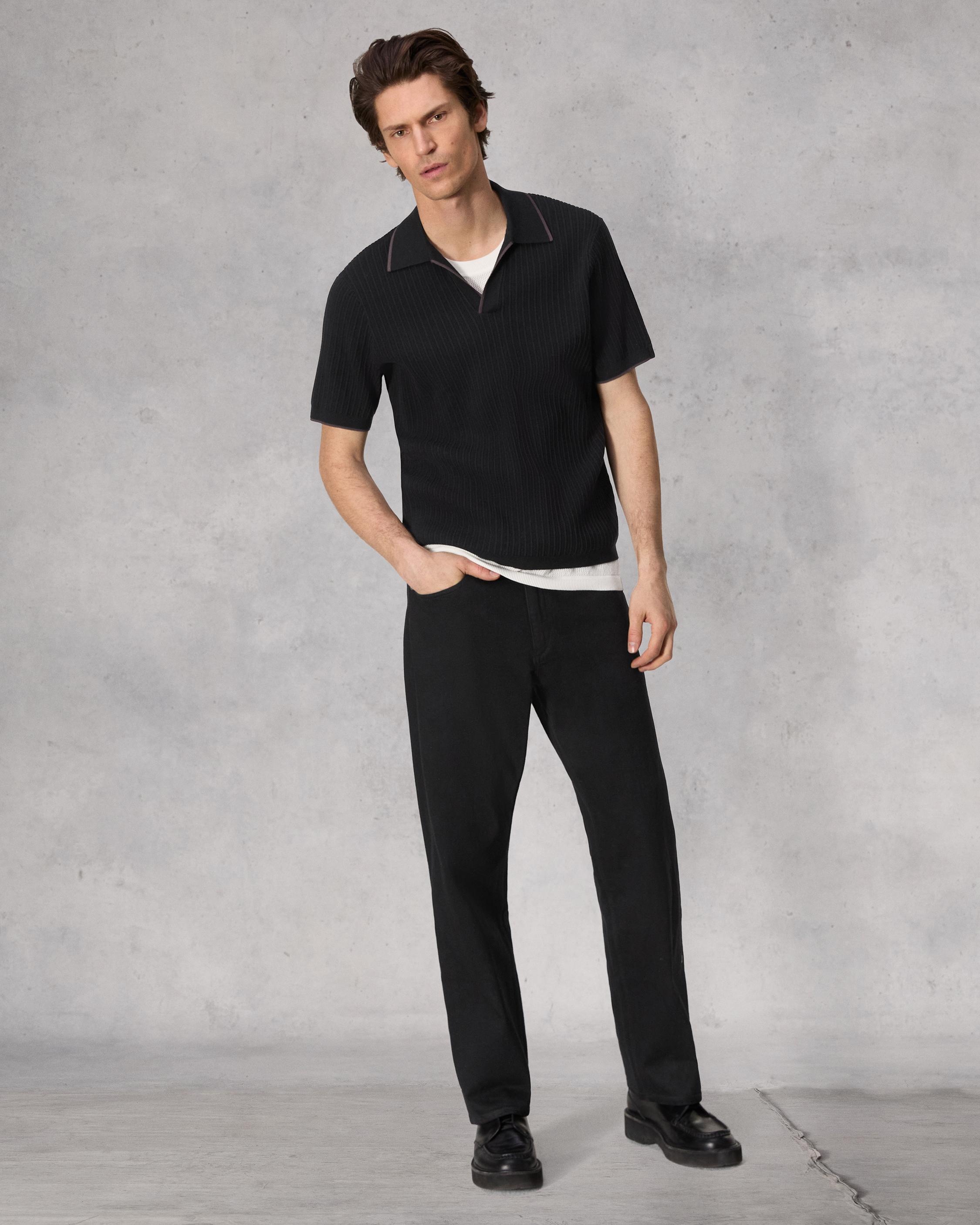 Harbor Cotton Nylon Polo - 7