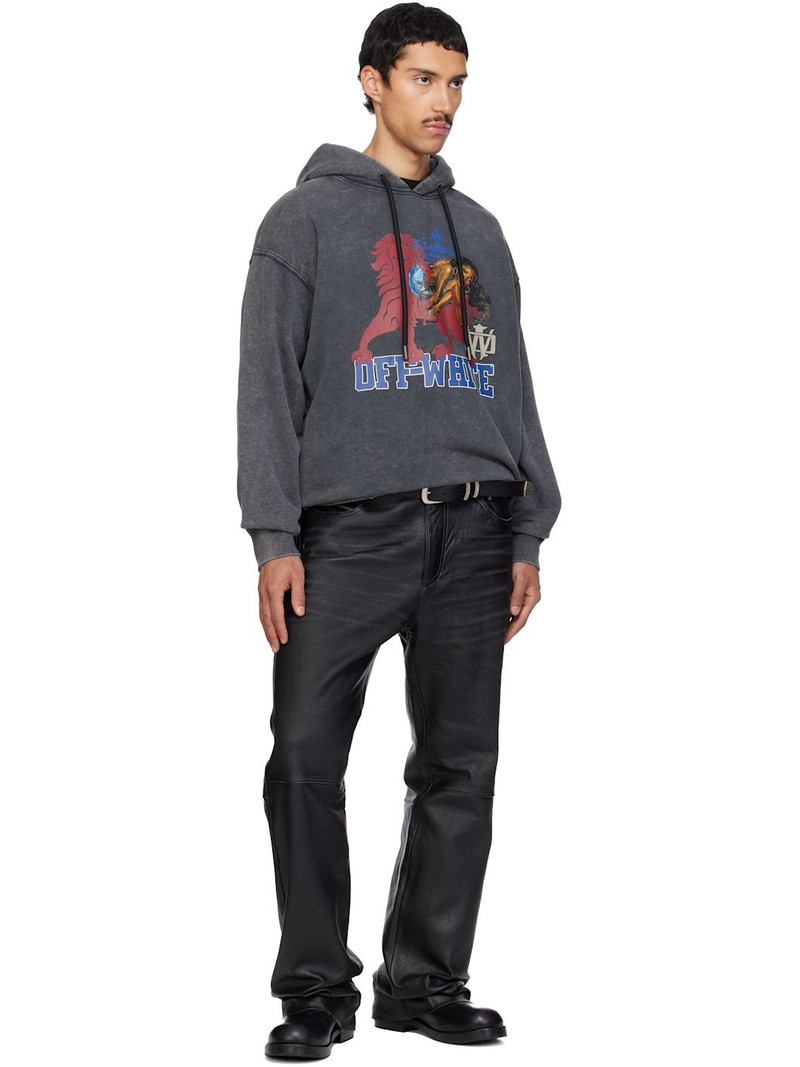 Off-White Black Royal Girl Hoodie outlook