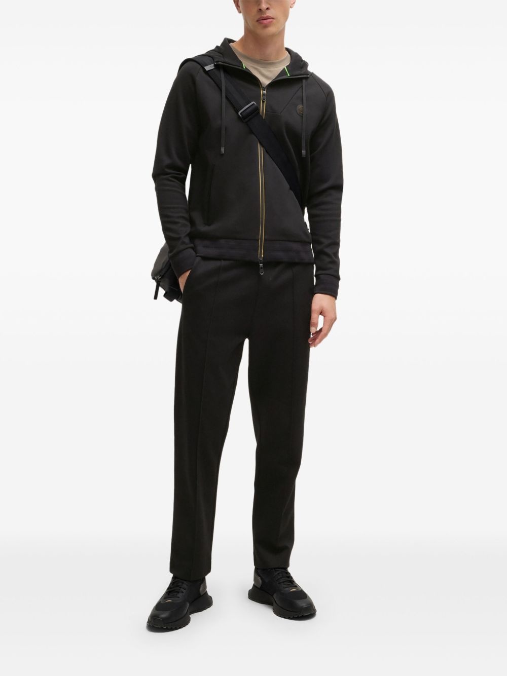 logo-patch hoodie - 2