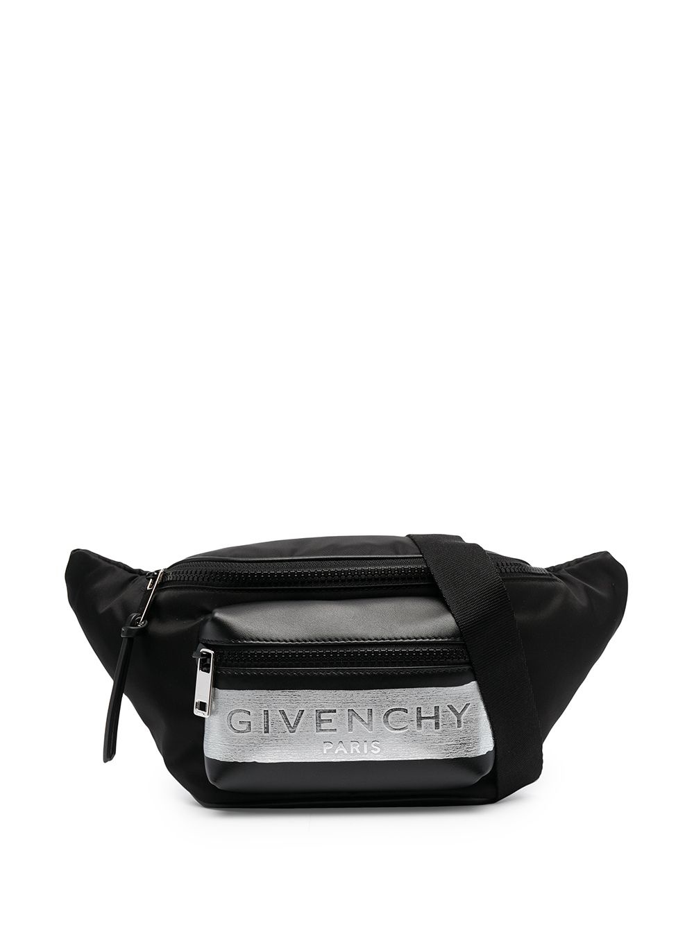 brushed logo belt bag - 1