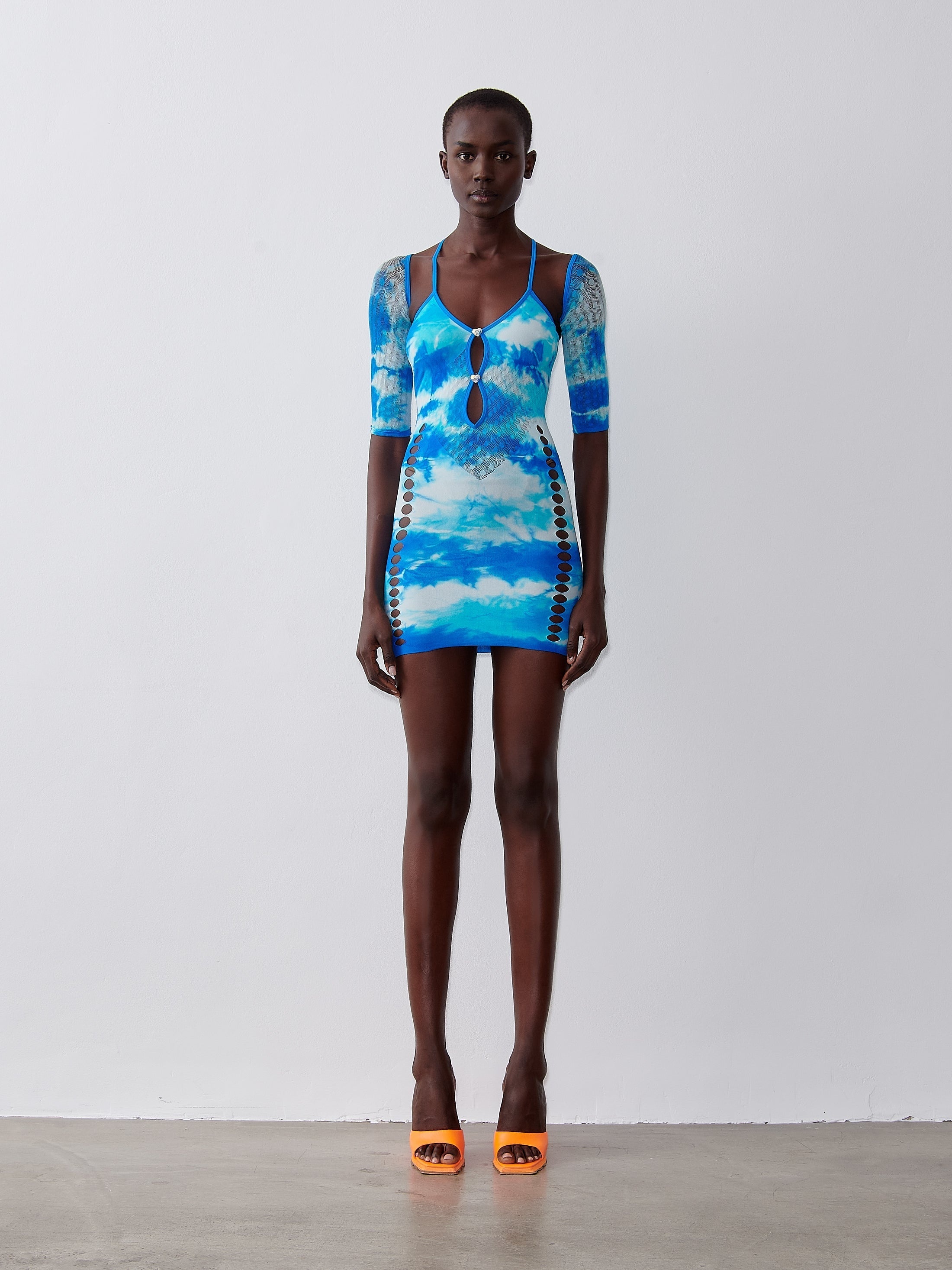 JANNA DRESS BLUE LAGOON 2