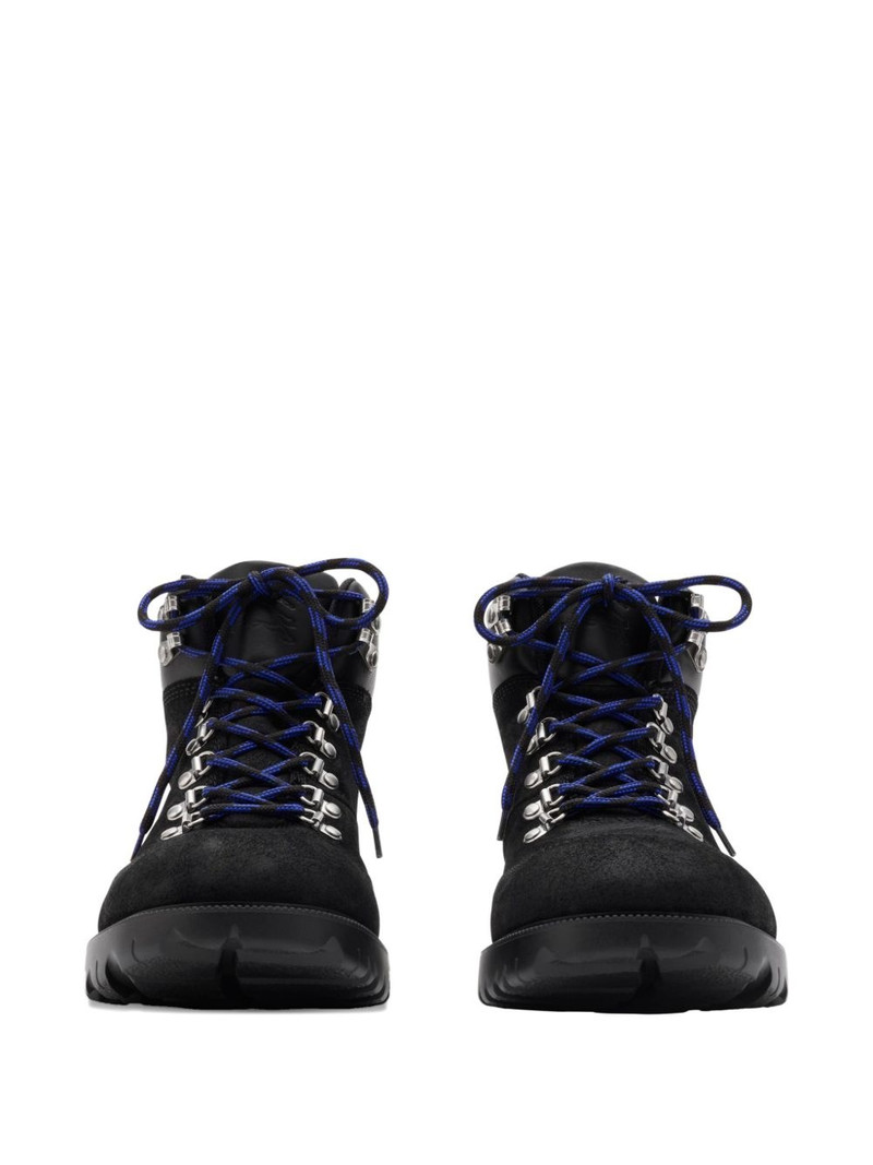 Burberry Moor suede hiking boots outlook