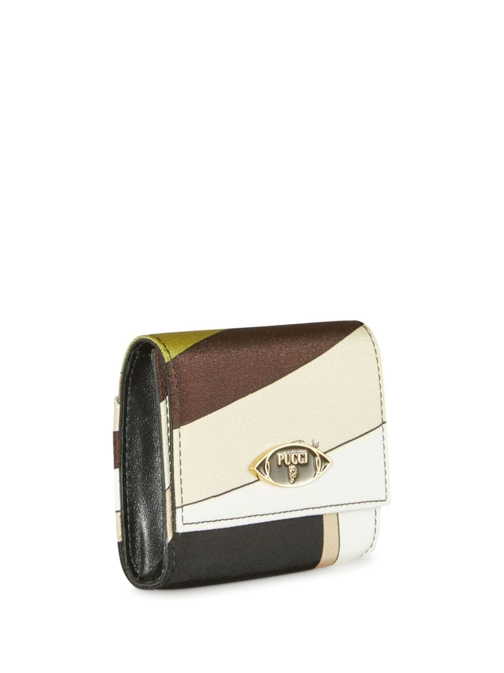 Iride-print coin purse - 2