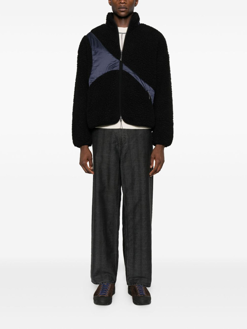 A-COLD-WALL* fleece zip-up bomber jacket outlook