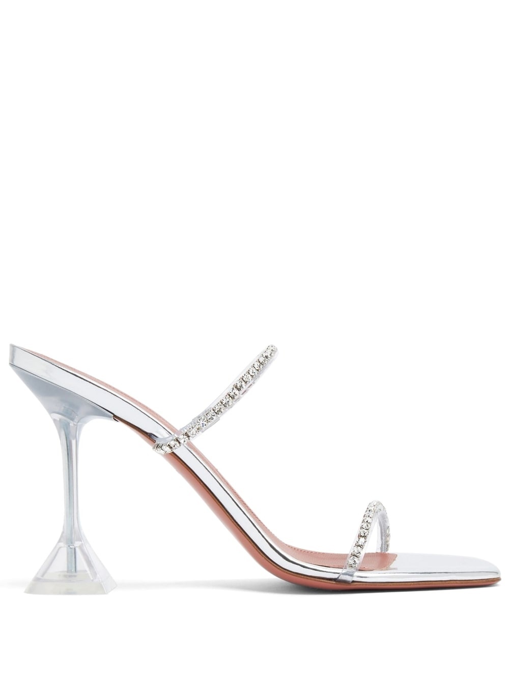 Gilda 95mm clear heel sandals - 1