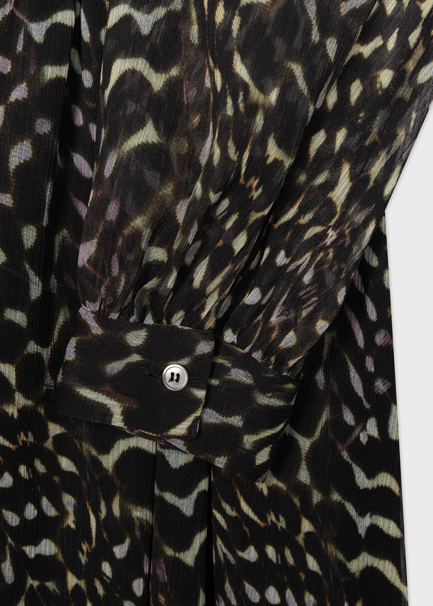 'Waves' Print Dress - 4