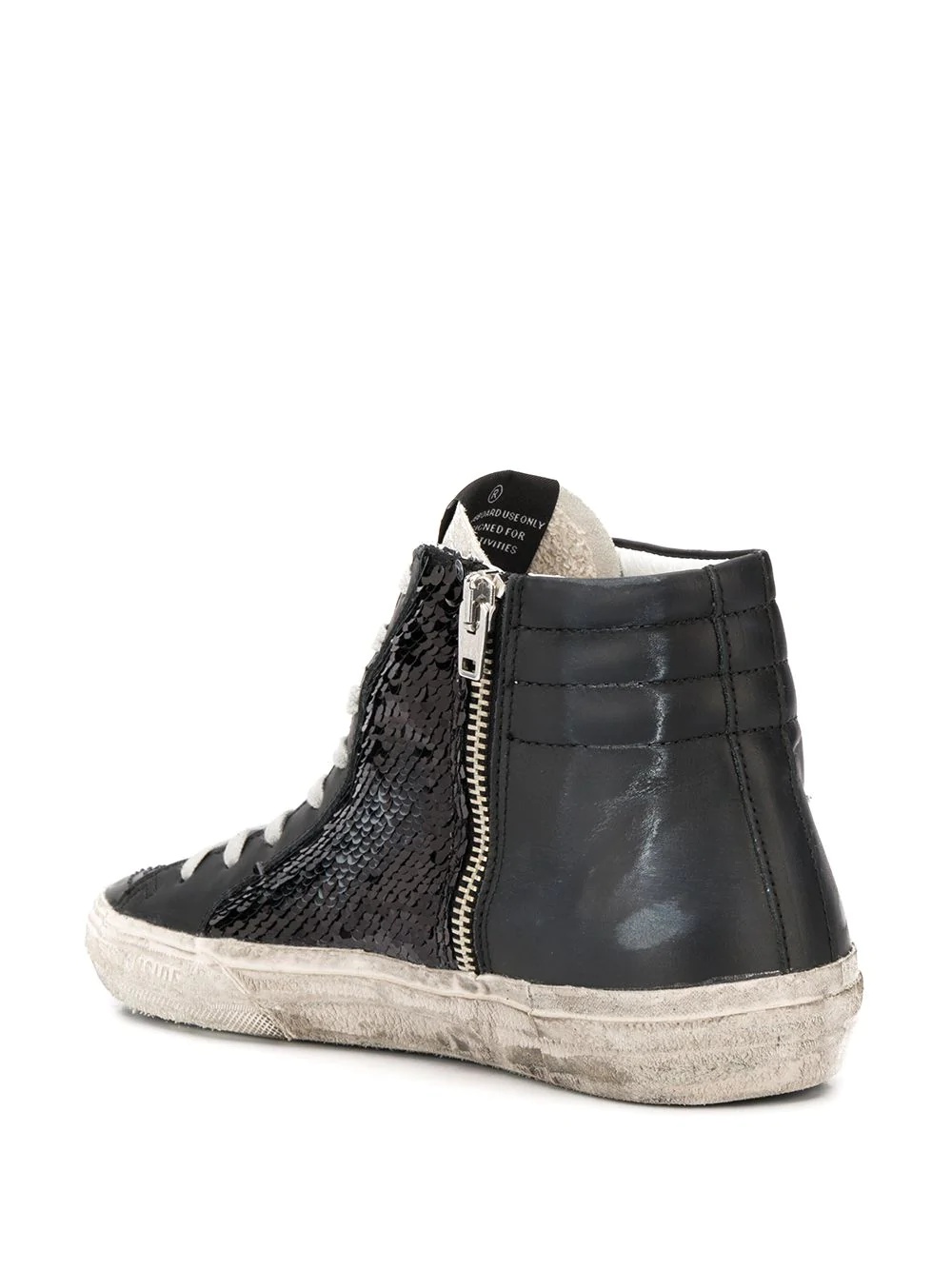 Ice Star sequinned high-top sneakers - 3