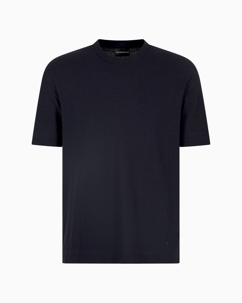 JACQUARD JERSEY T-SHIRT 1