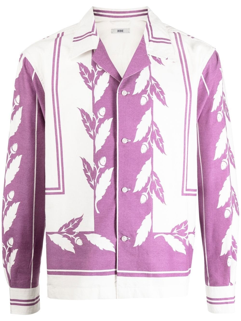 graphic-print shirt - 1