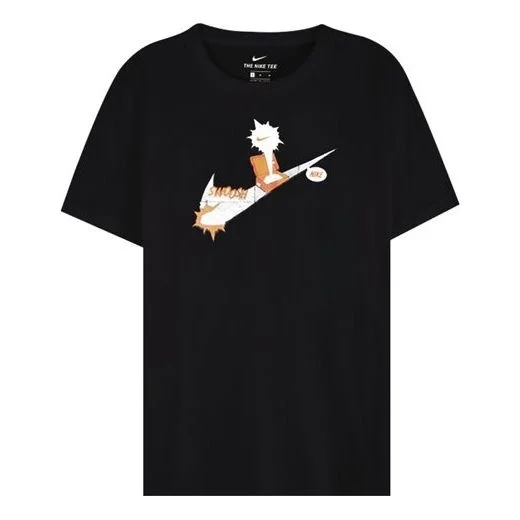 Nike AS M Nike Sportswear NSW Tee Shoe swoosh Short Sleeve Black CT6524-010 - 1