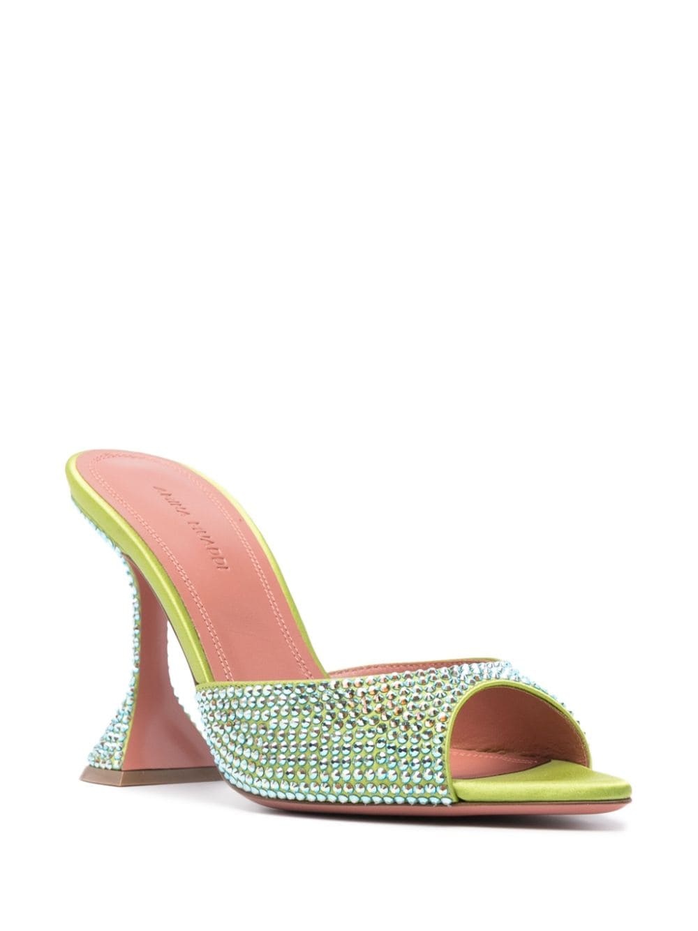 Caroline 95mm crystal-embellished mules - 2