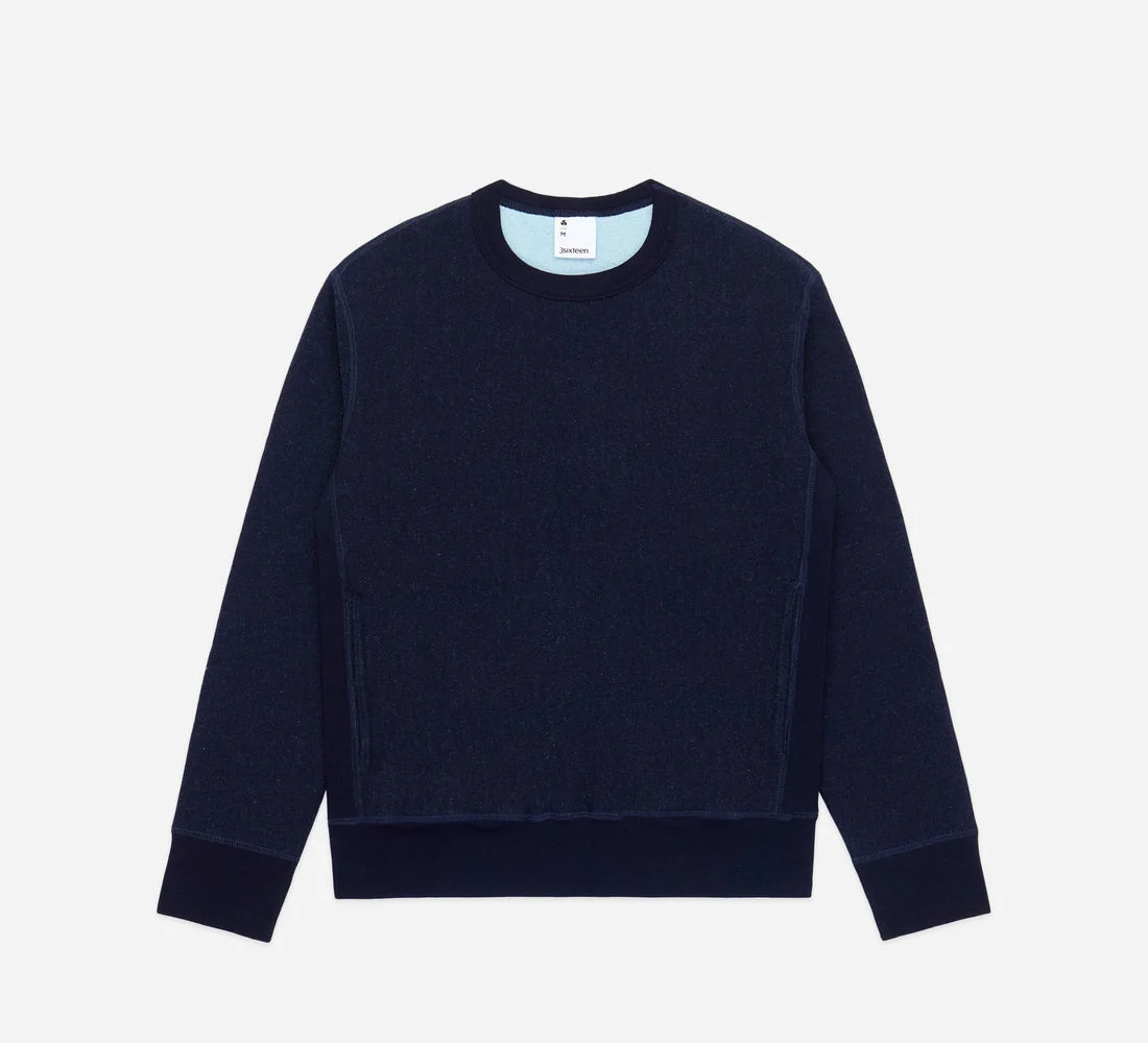 Heavyweight Crewneck - Indigo - 1
